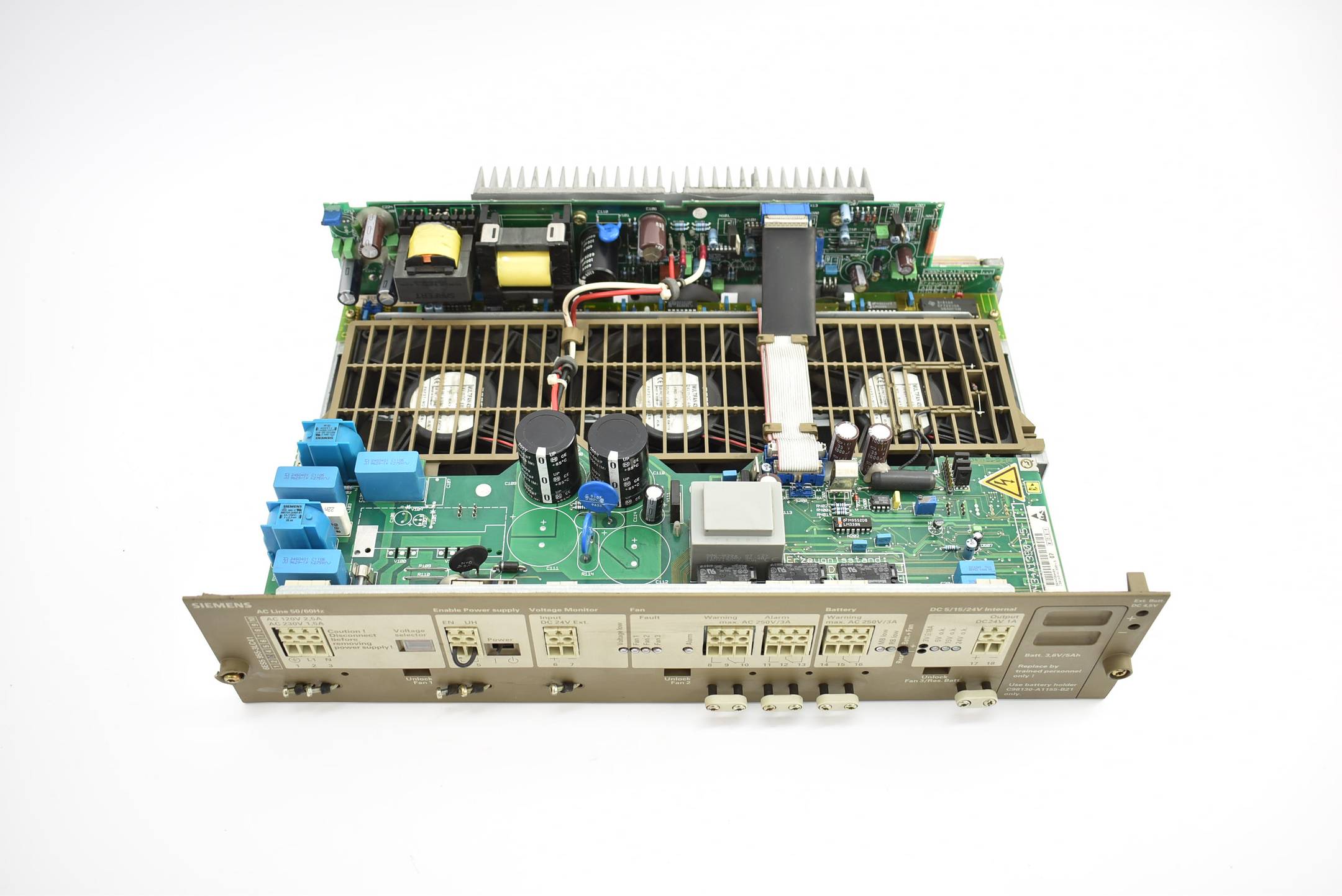 Siemens Simatic S5 Power Supply 6ES5955-3LC41 ( 6ES5 955-3LC41 ) E3