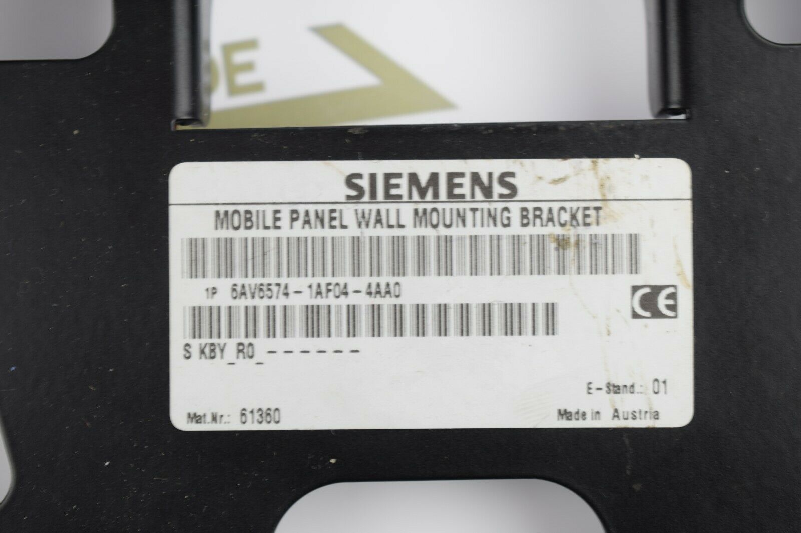 Siemens simatic mobile Panel 6AV6 574-1AF04-4AA0 // 6AV6574-1AF04-4AA0 / E.1