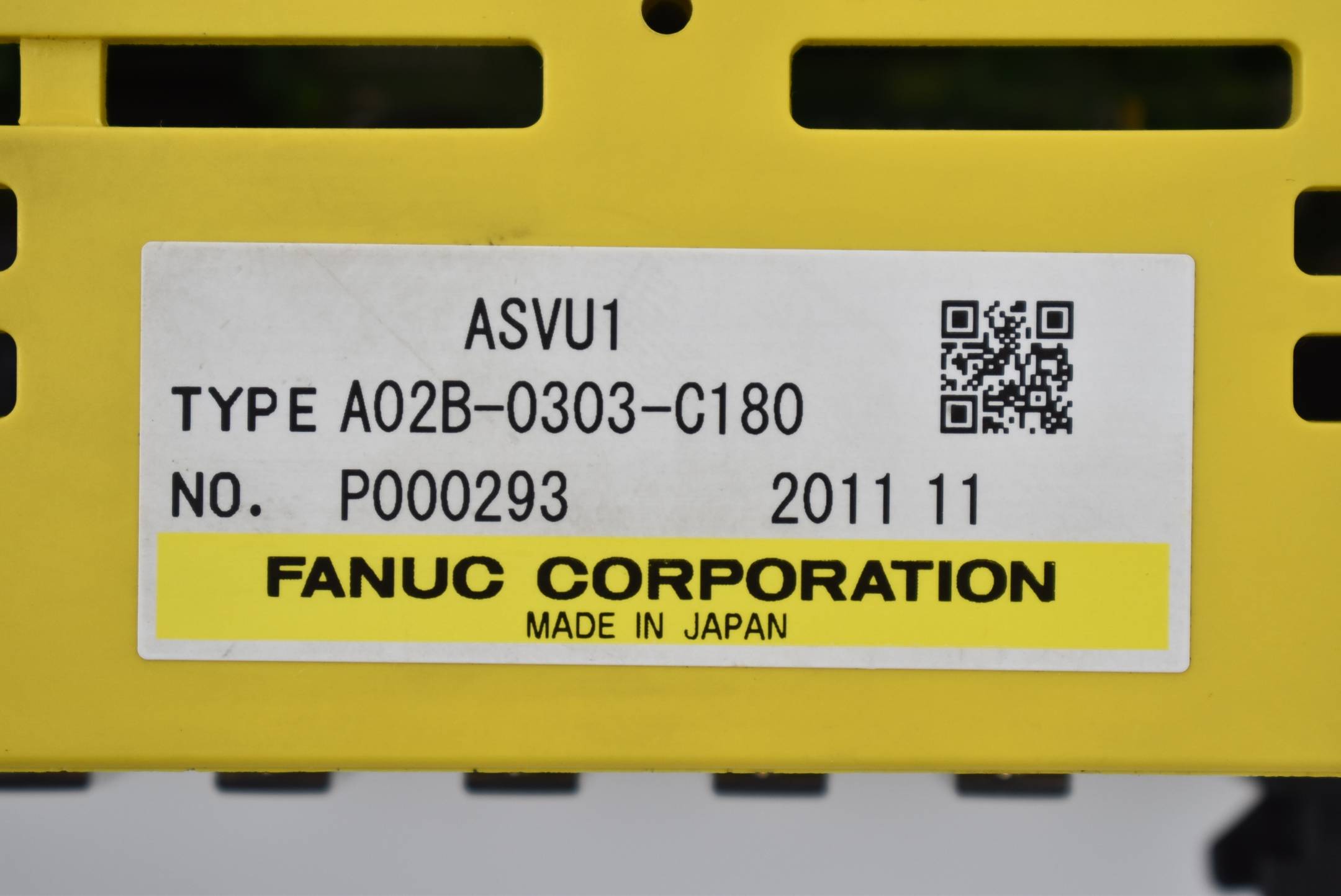 Fanuc Position Detector ASVU1 A02B-0303-C180 
