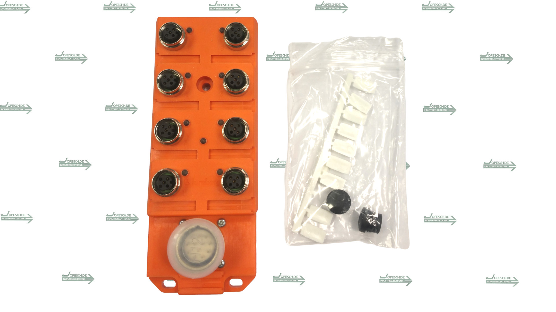 Lumberg Aktor Sensor Box steckbar mit LED-Anzeige ABS8 / LED - 5 / 4