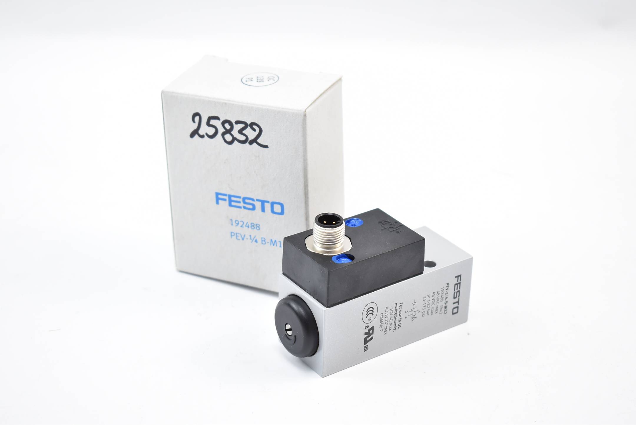 Festo Druckschalter PEV-1/4-B-M12 ( 192488 )