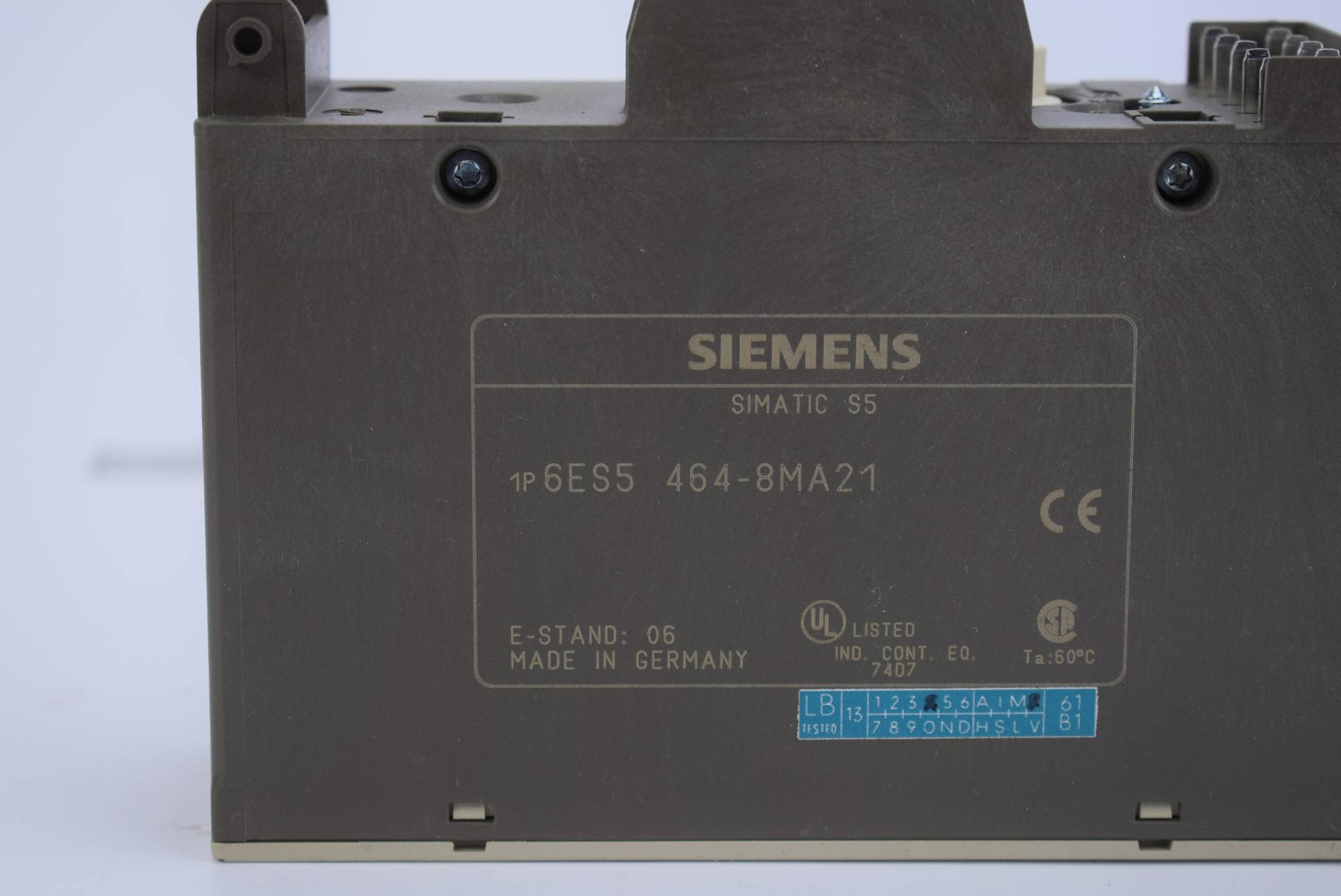 Siemens simatic S5 S5-90U/95U/100U 6ES5 464-8MA21 ( 6ES5464-8MA21 )