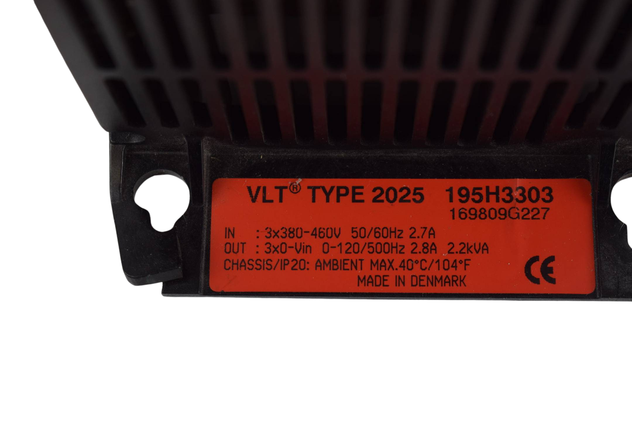 Danfoss Frequenzumrichter VLT Type 2025 195H3303 Danfoss Frequenzumrichter VLT Type 2025 195H3303