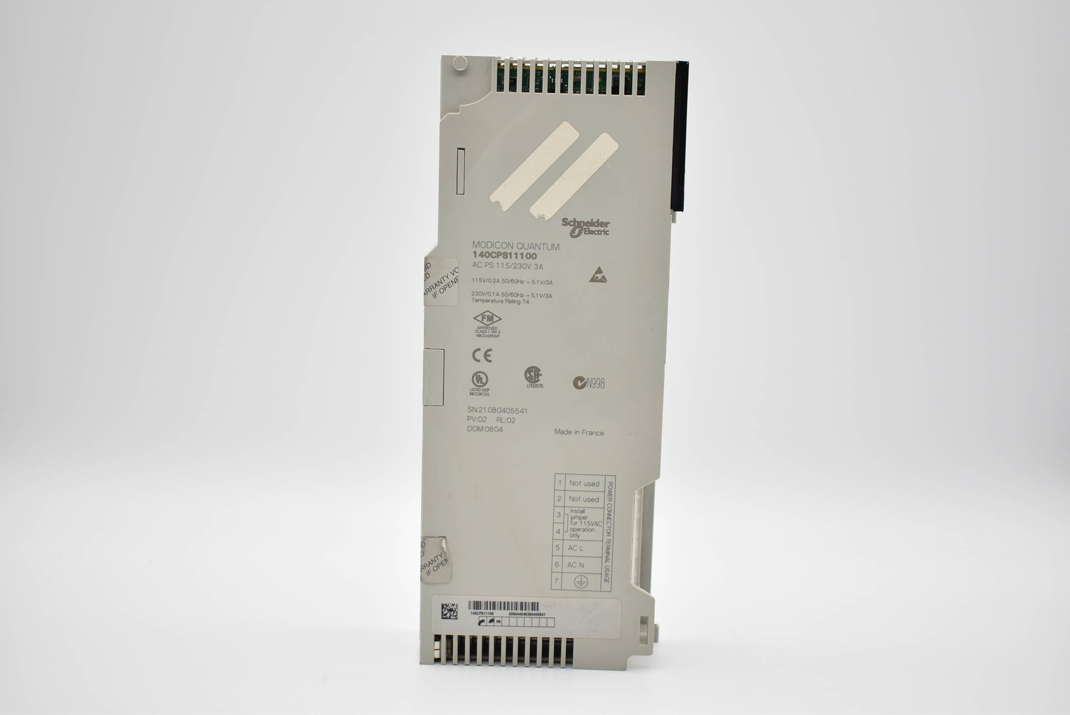 Schneider Electric Modicon Quantum 140CPS11100 ( 140 CPS 111 00 )