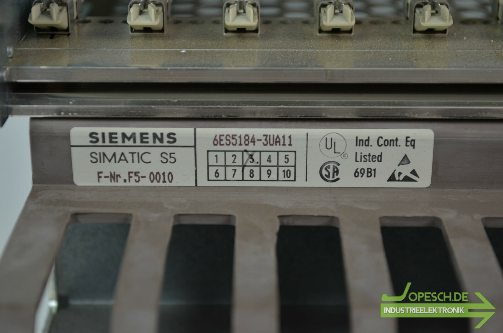 Siemens simatic S5 Rack 6ES5184-3UA11 ( 6ES5 184-3UA11 )
