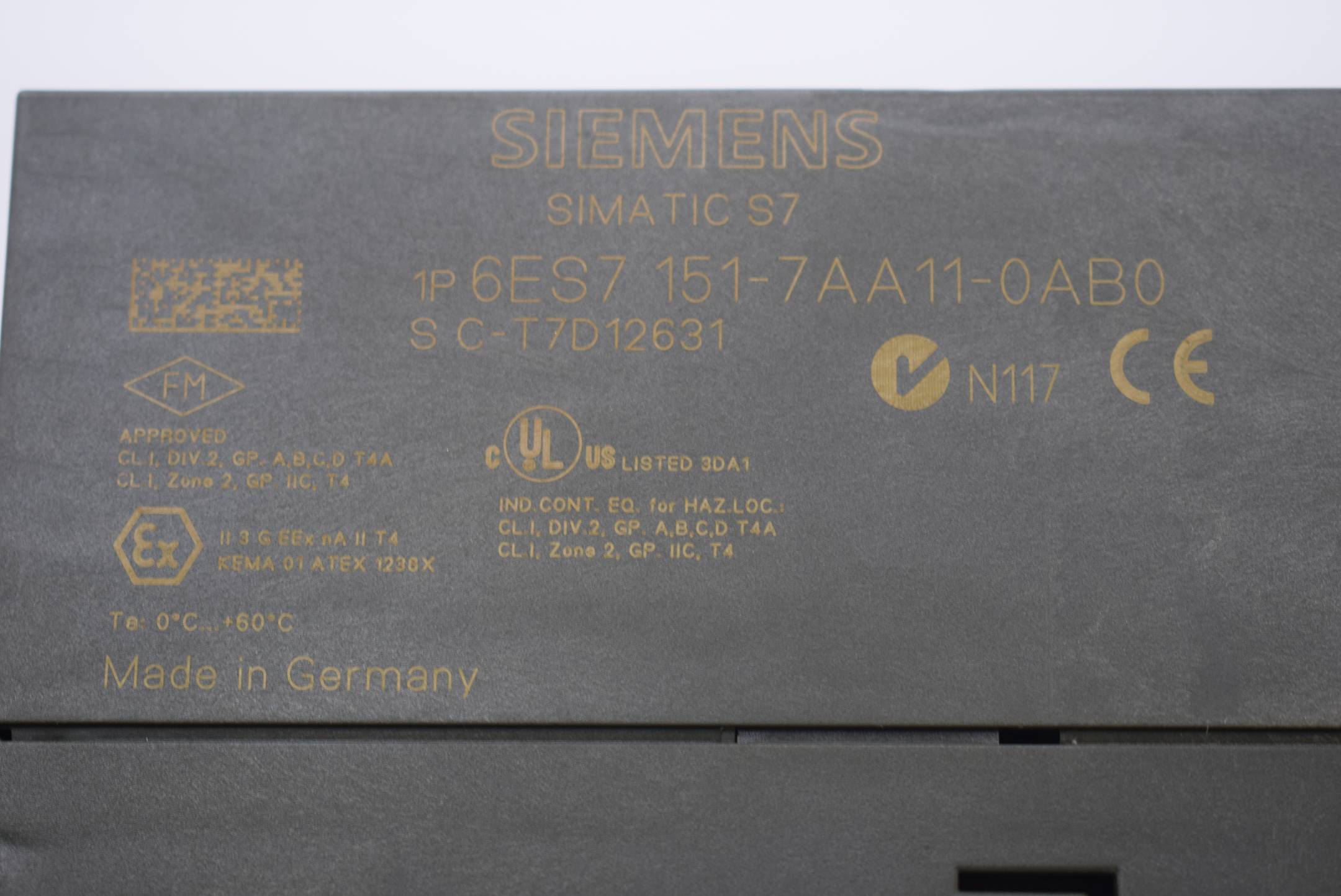 Siemens simatic S7 ET 200S IM151-7 6ES7 151-7AA11-0AB0 ( 6ES7151-7AA11-0AB0 ) E1