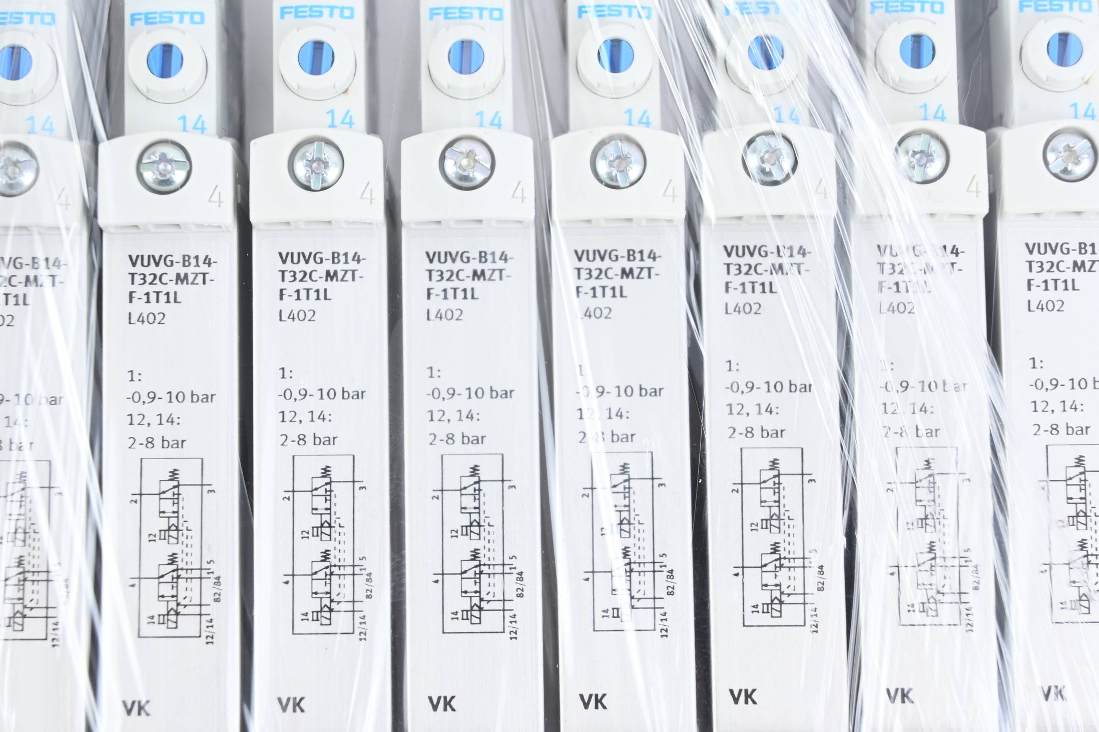 Festo Ventilinsel VTUG-14-MSDR-B1T-25V20-Q12-DT-Q65U-10VK+M1SC ( 573606 )