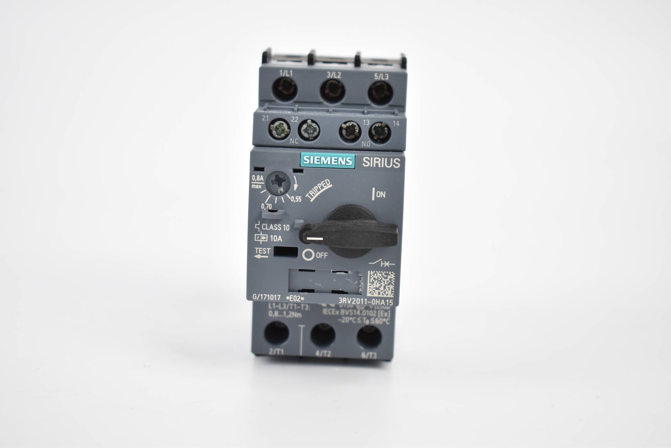 Siemens Leistungsschütz 3RV2011-0HA15 ( 3RV2 011-0HA15 )