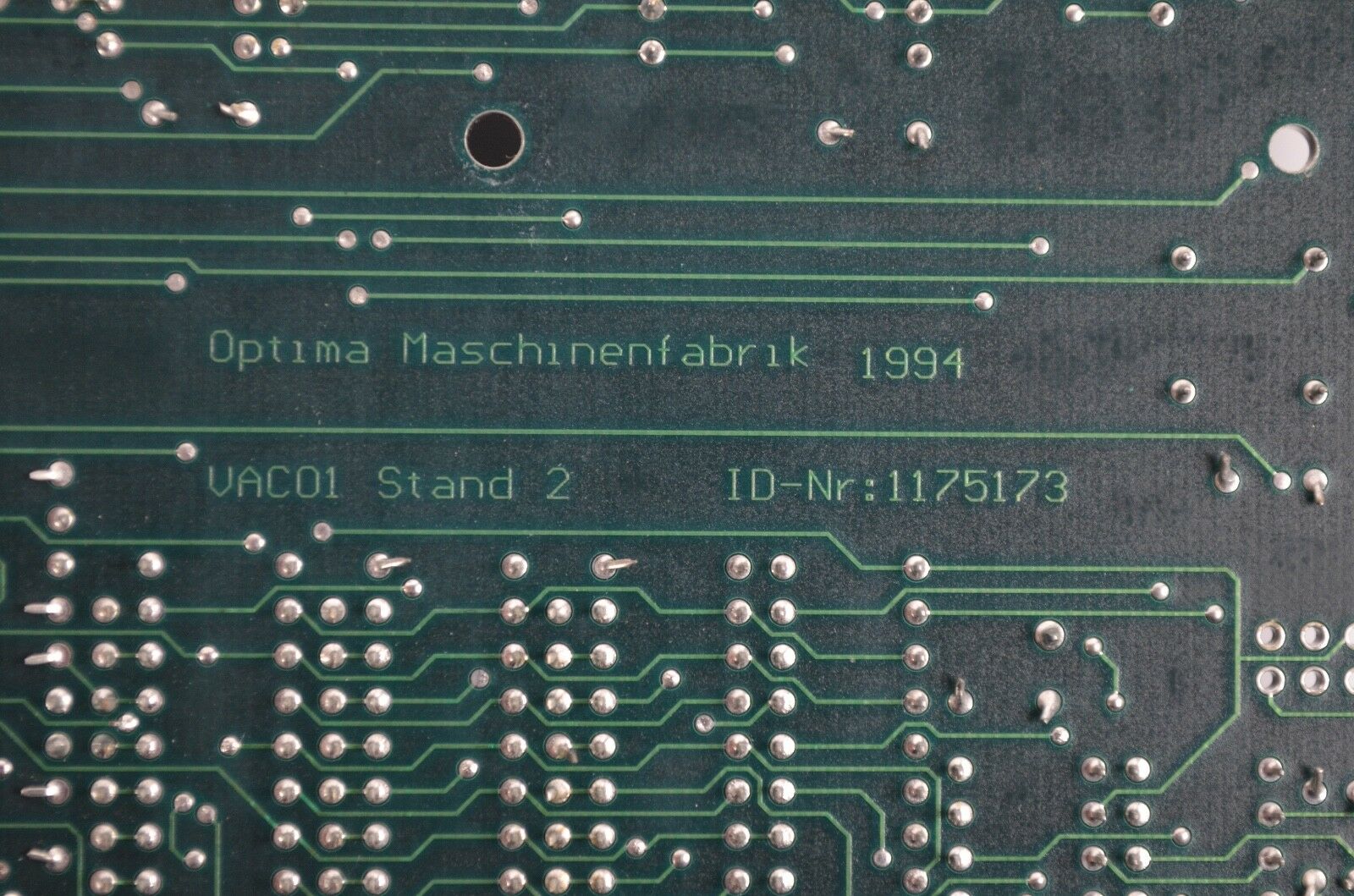 Optima Maschinenfabrik VAC01 Stand 2