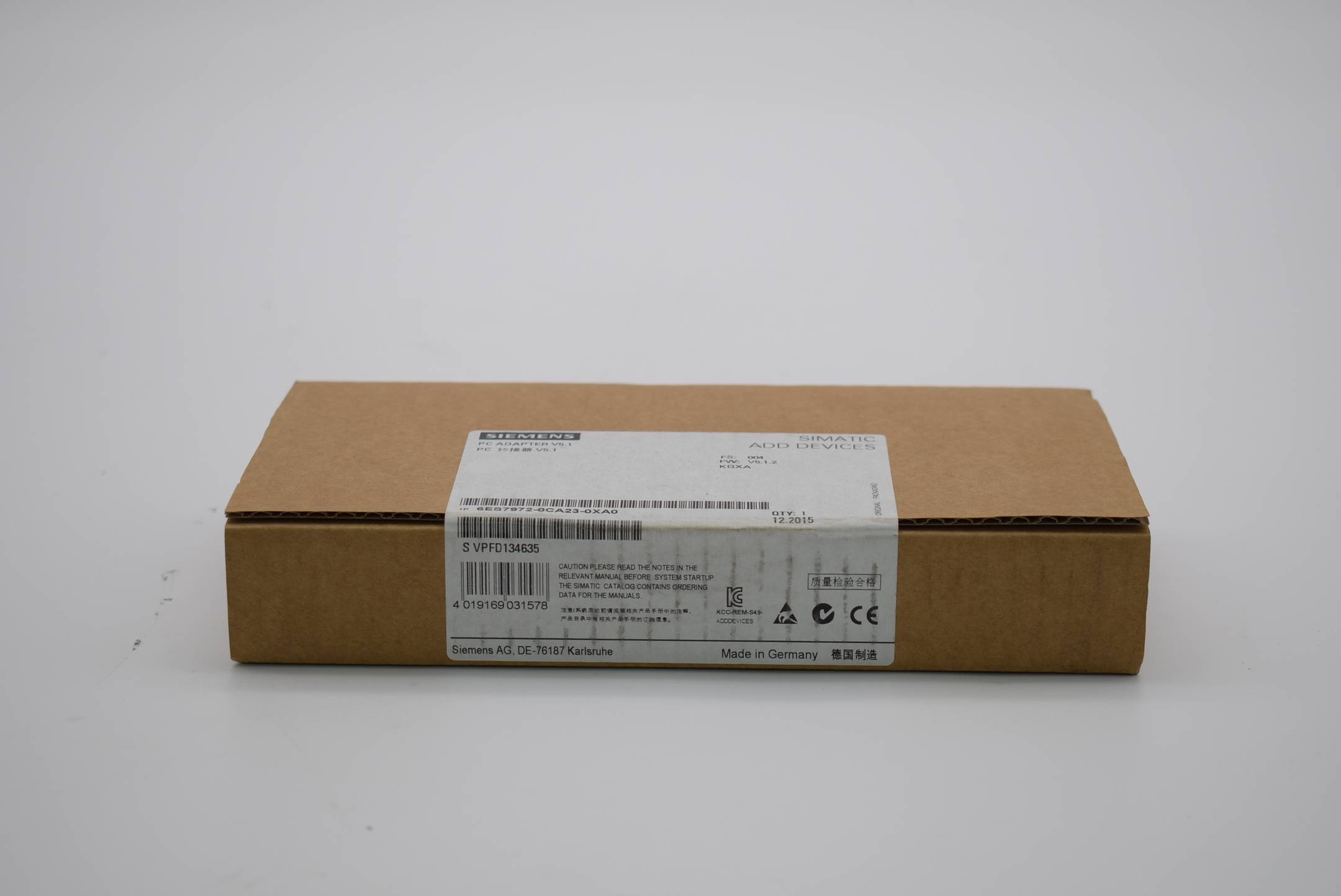 Siemens simatic S7 PC-Adapter V5 6ES7972-0CA23-0XA0 ( 6ES7 972-0CA23-0XA0 ) F004