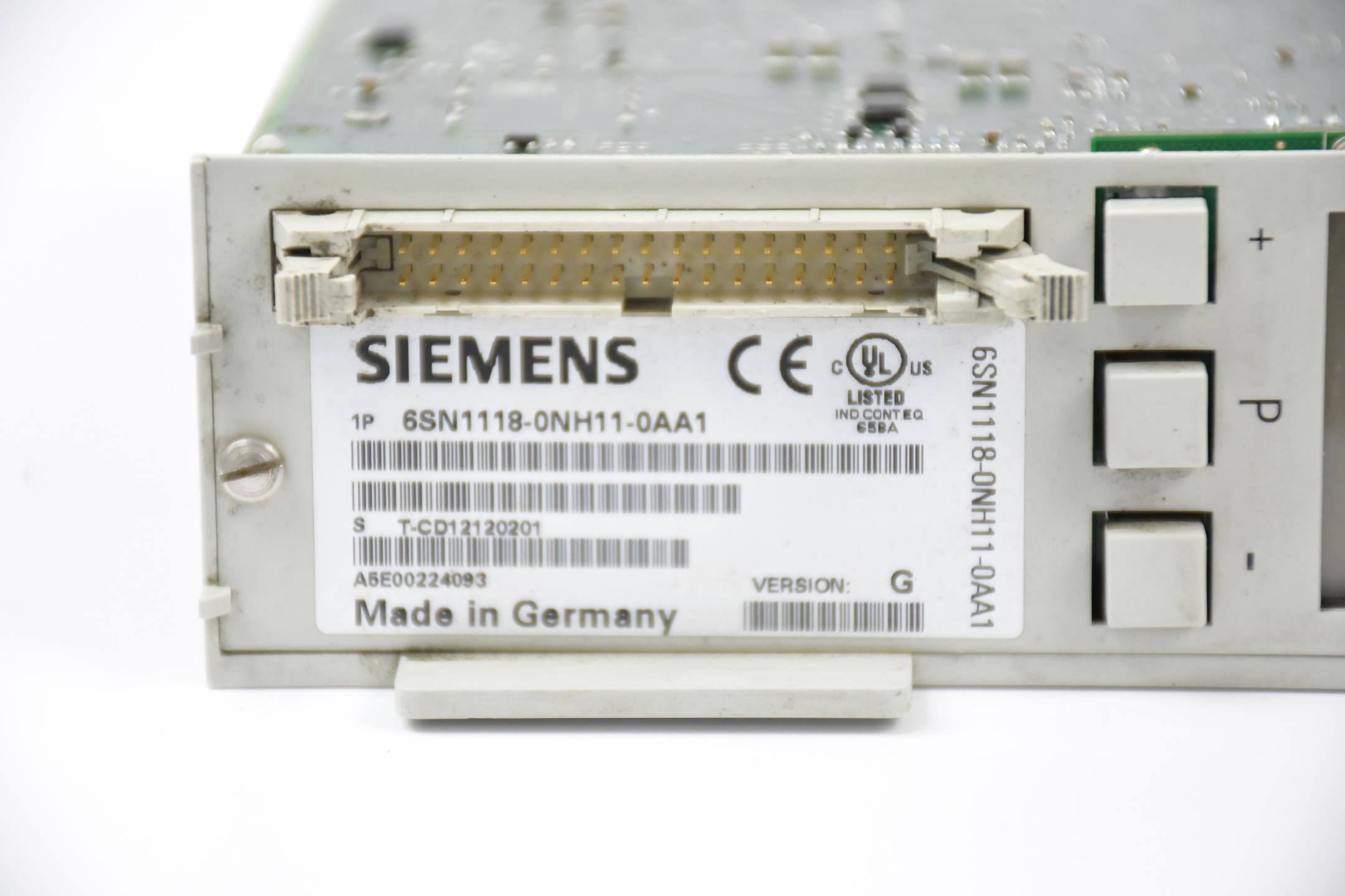 Siemens Simodrive 611 6SN1118-0NH11-0AA1 ( 6SN1 118-0NH11-0AA1 ) Version G