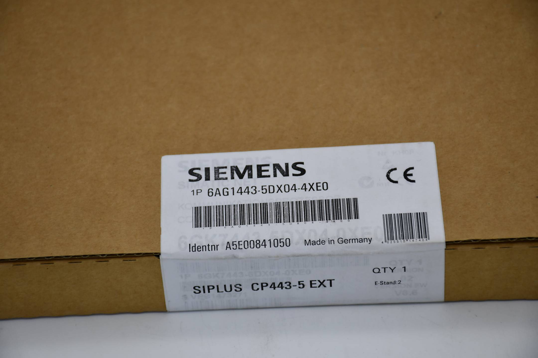 Siemens siplus cp443-5 EXT 6AG1443-5DX04-4XE0 ( 6AG1 443-5DX04-4XE0 ) ES: 2