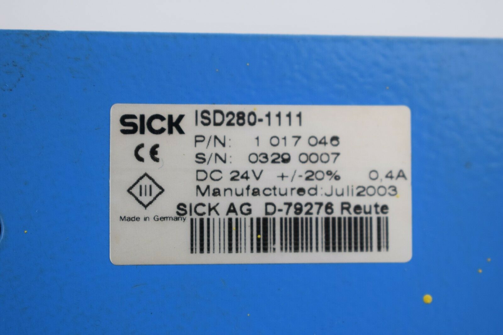 SICK ISD280-1111