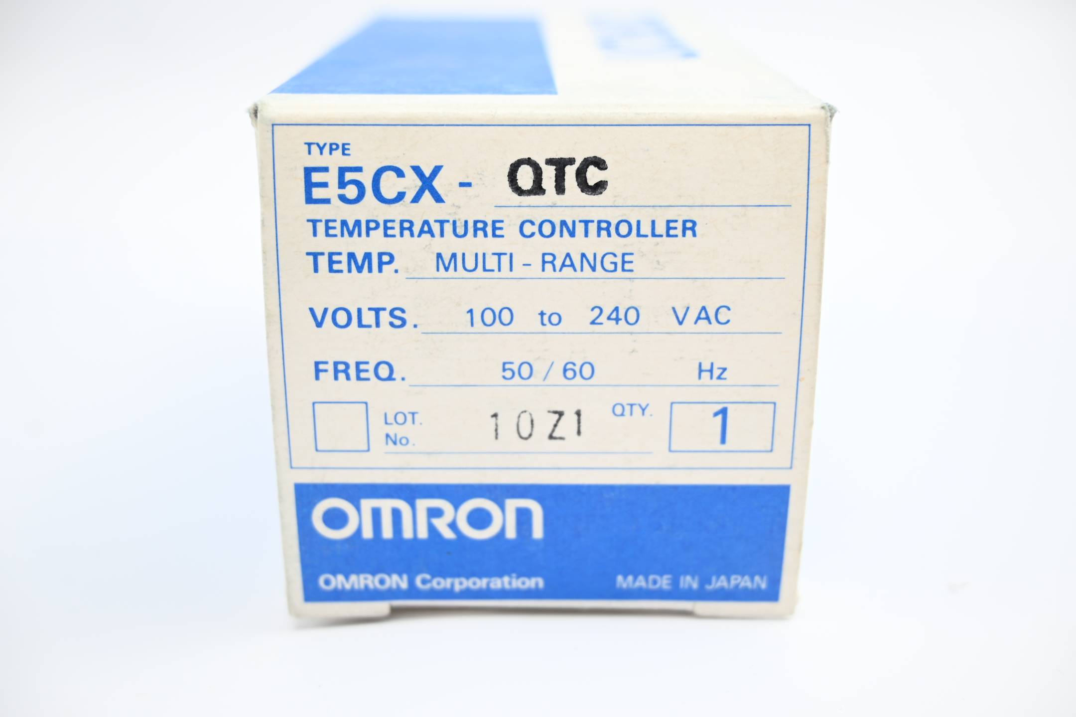 Omron Temperatur Controller Multi Range 100-240 VAC ( E5CX-QTC )