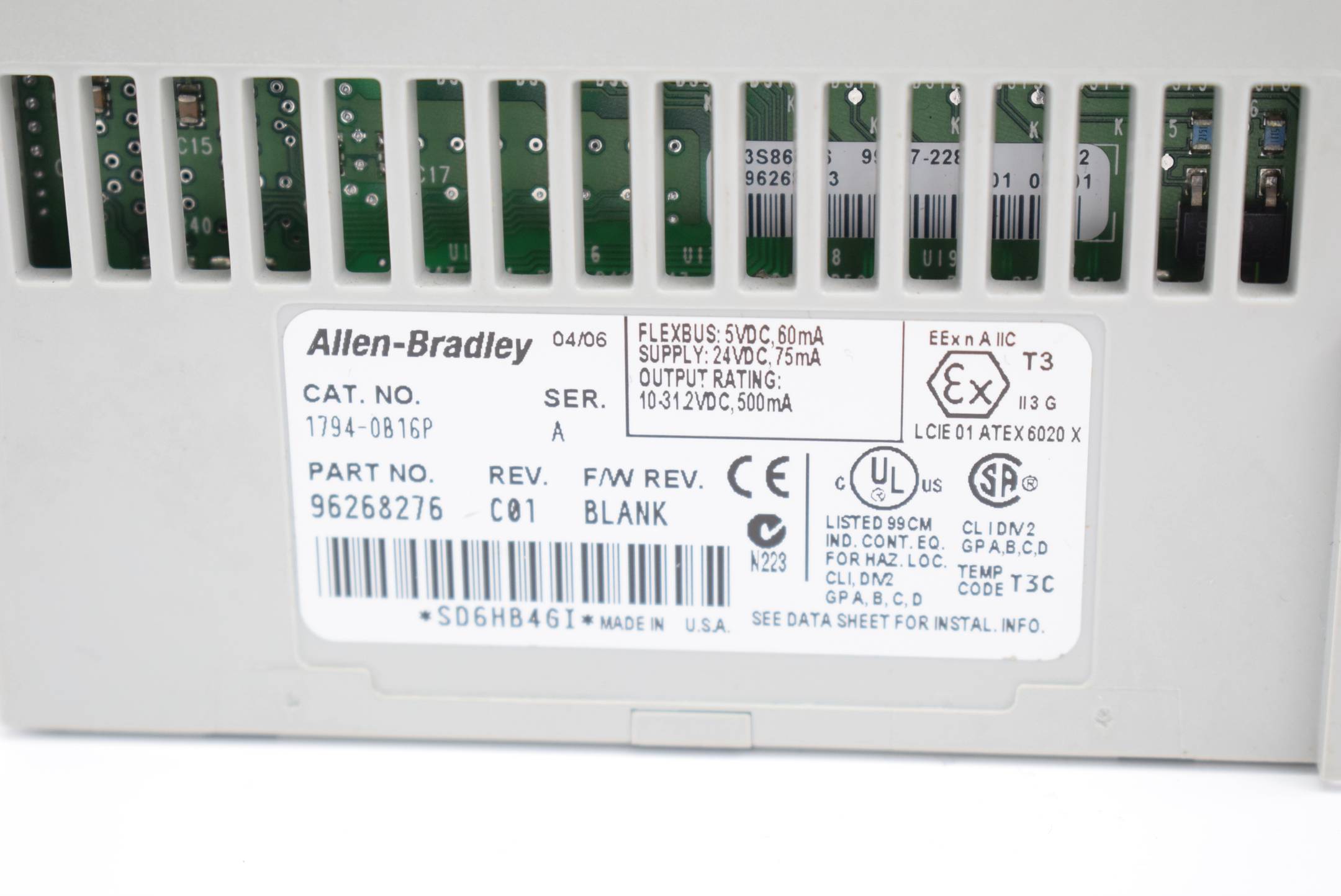 Allen Bradley 24V-DC Ausgang Flex I/O 1794-OB16P ( 96268276 )