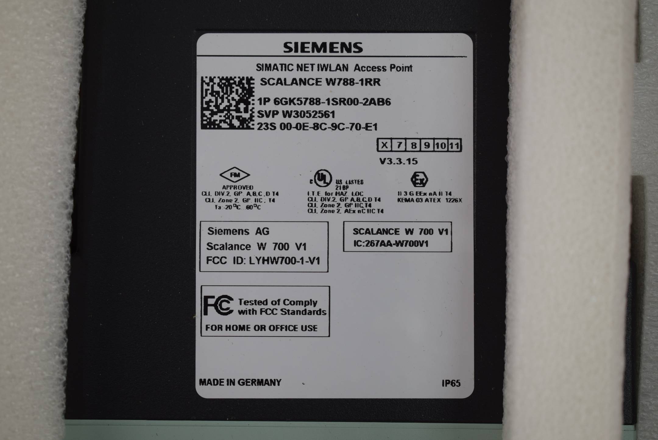 Siemens simatic NET 6GK5 788-1SR00-2AB6 ( 6GK5788-1SR00-2AB6 ) E6