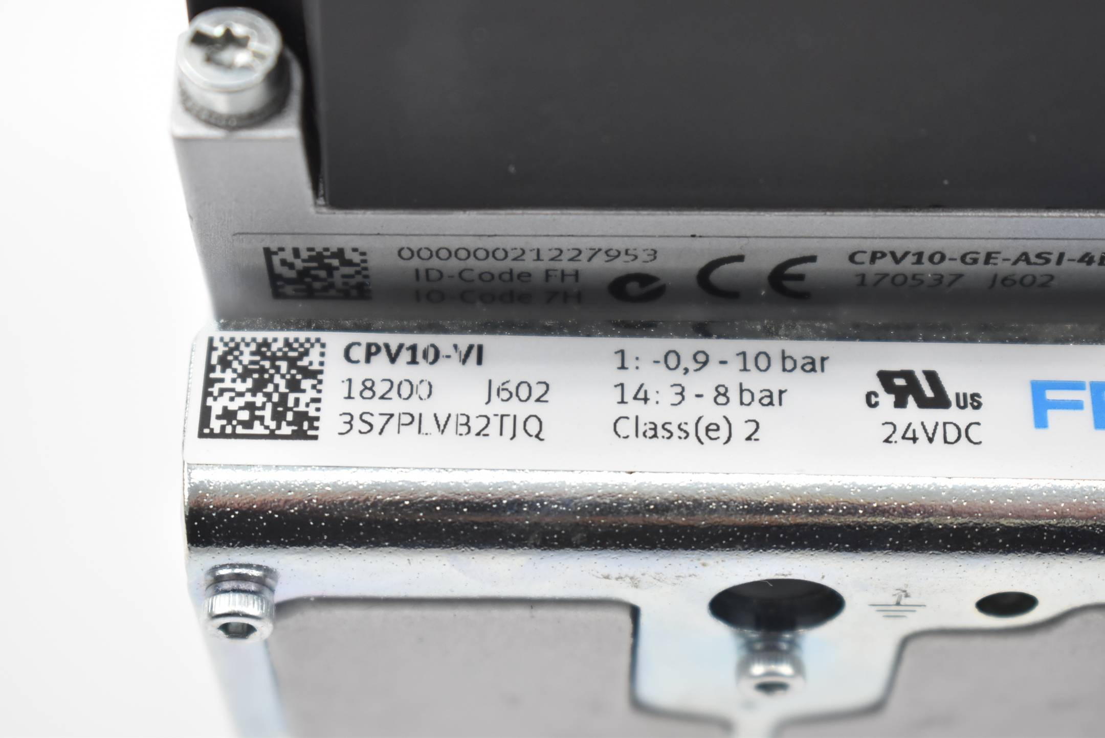 Festo Ventilinsel CPV10-VI 18200 + 170537 + 152421 + 161414 + 161368