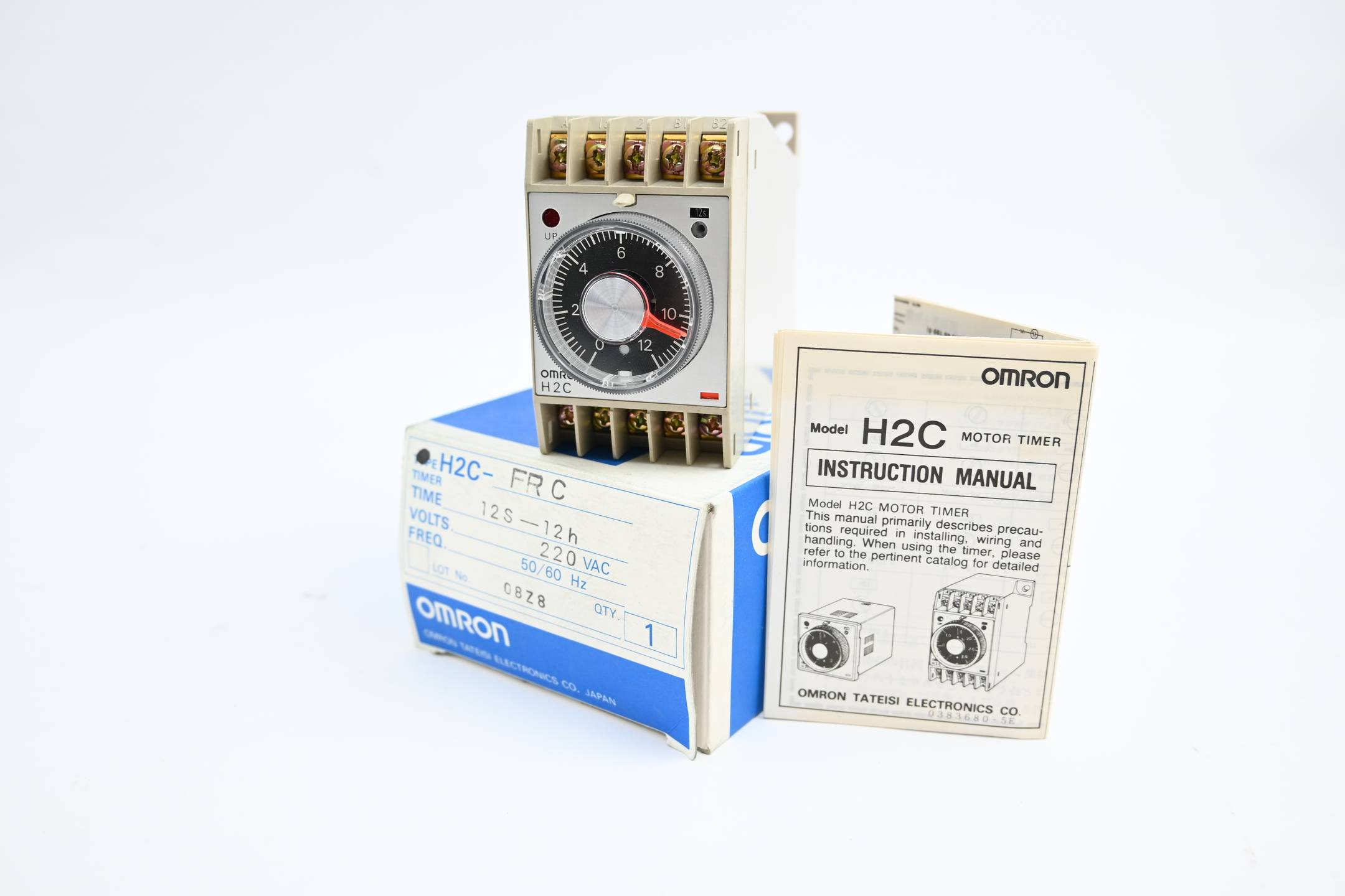 Omron Timer 12s-12h 220 VAC ( H2C-FR C )