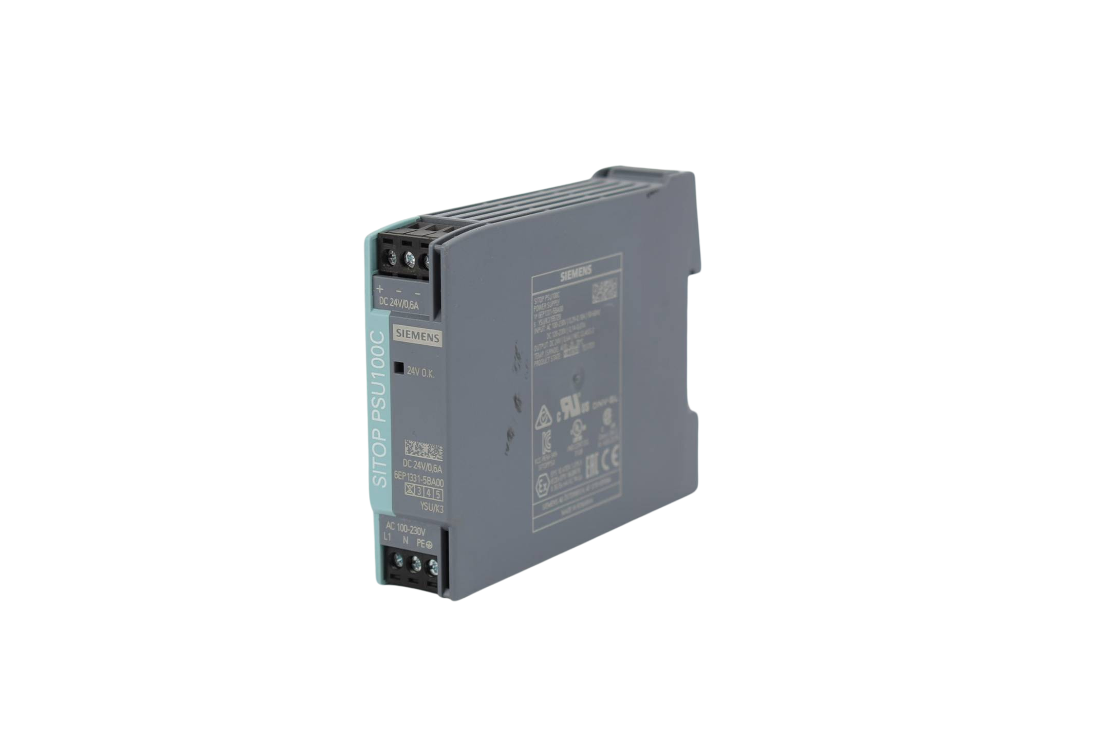 Siemens Sitop PSU100C 24V Stromversorgung 6EP1331-5BA00 ( 6EP1 331-5BA00 )