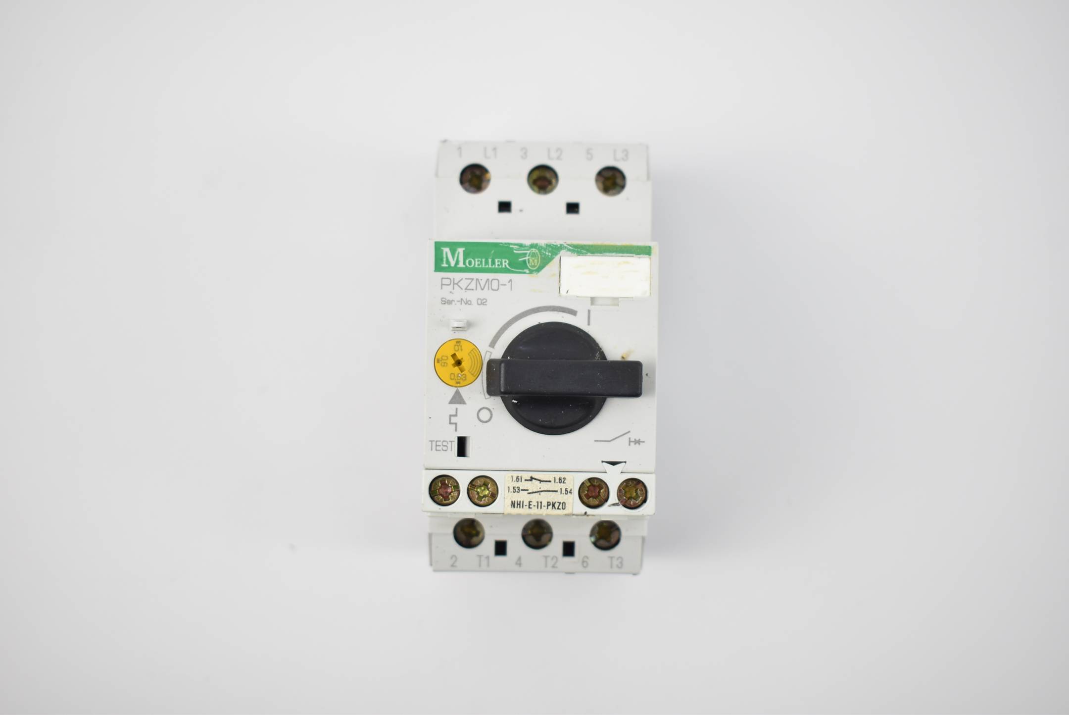 Klöckner Moeller Eaton PKZM0-1 ( PKZMO-1 ) inkl. NHI-E-11-PKZ0