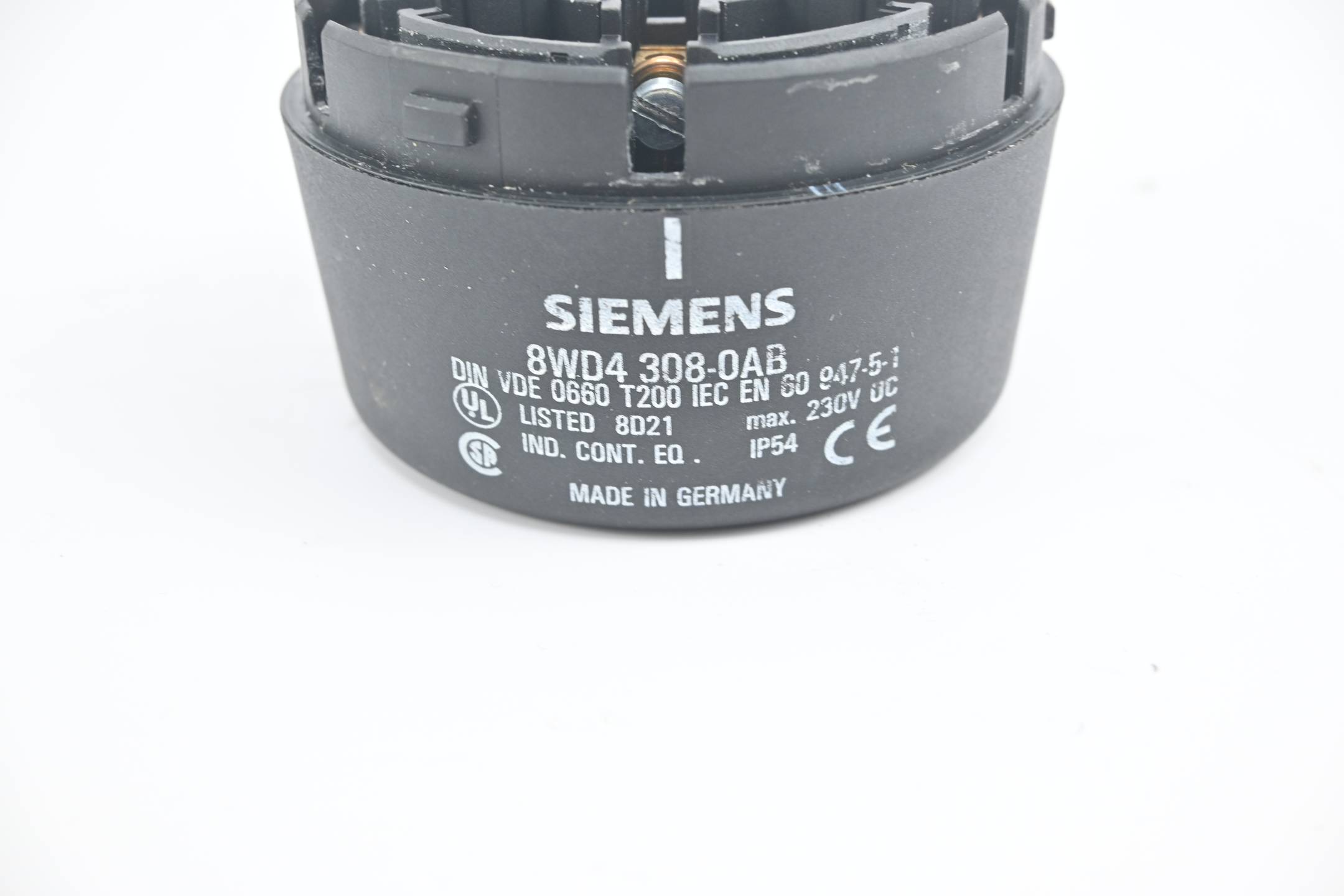 Siemens Signalsäulen Anschlusselement 8WD4308-0AB ( 8WD4 308-0AB )