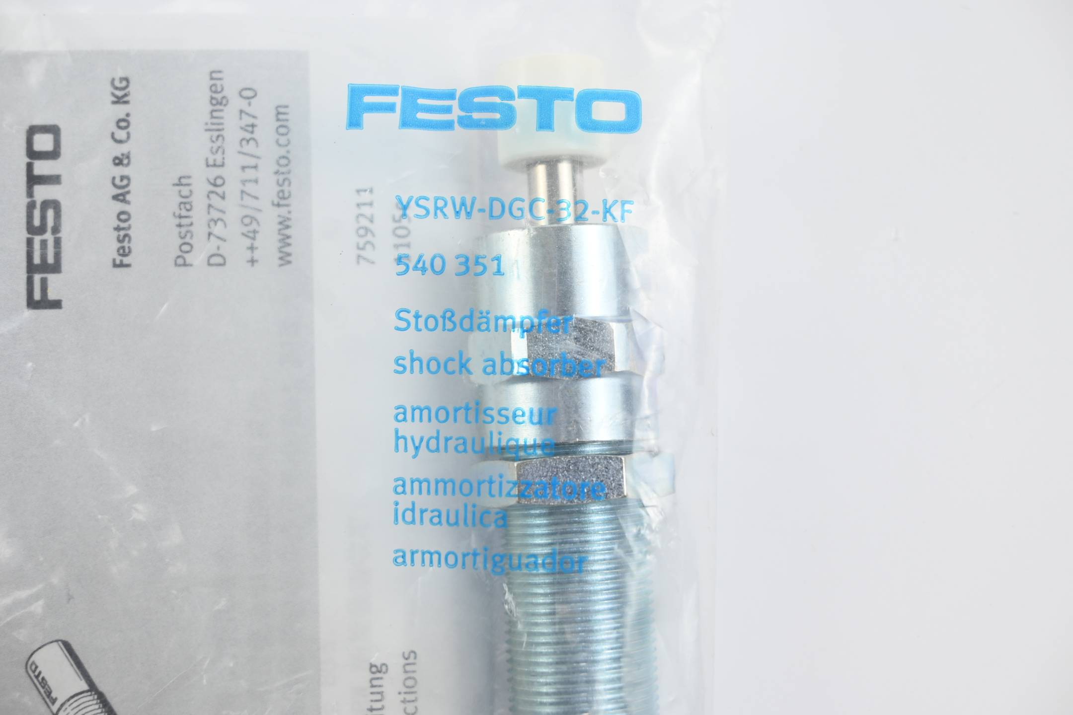 Festo Stoßdämpfer YSRW-DGC-32-KF ( 540351 )