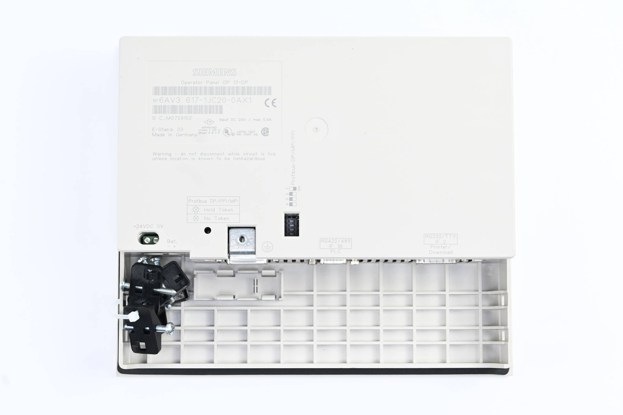 GENERALÜBERHOLT Siemens simatic OP17/DP OP17-DP 6AV3617-1JC20-0AX1