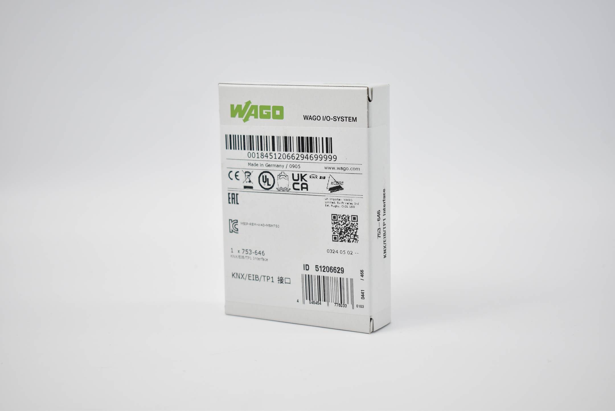 Wago KNX/EIB/TP1-Schnittstelle 753-646
