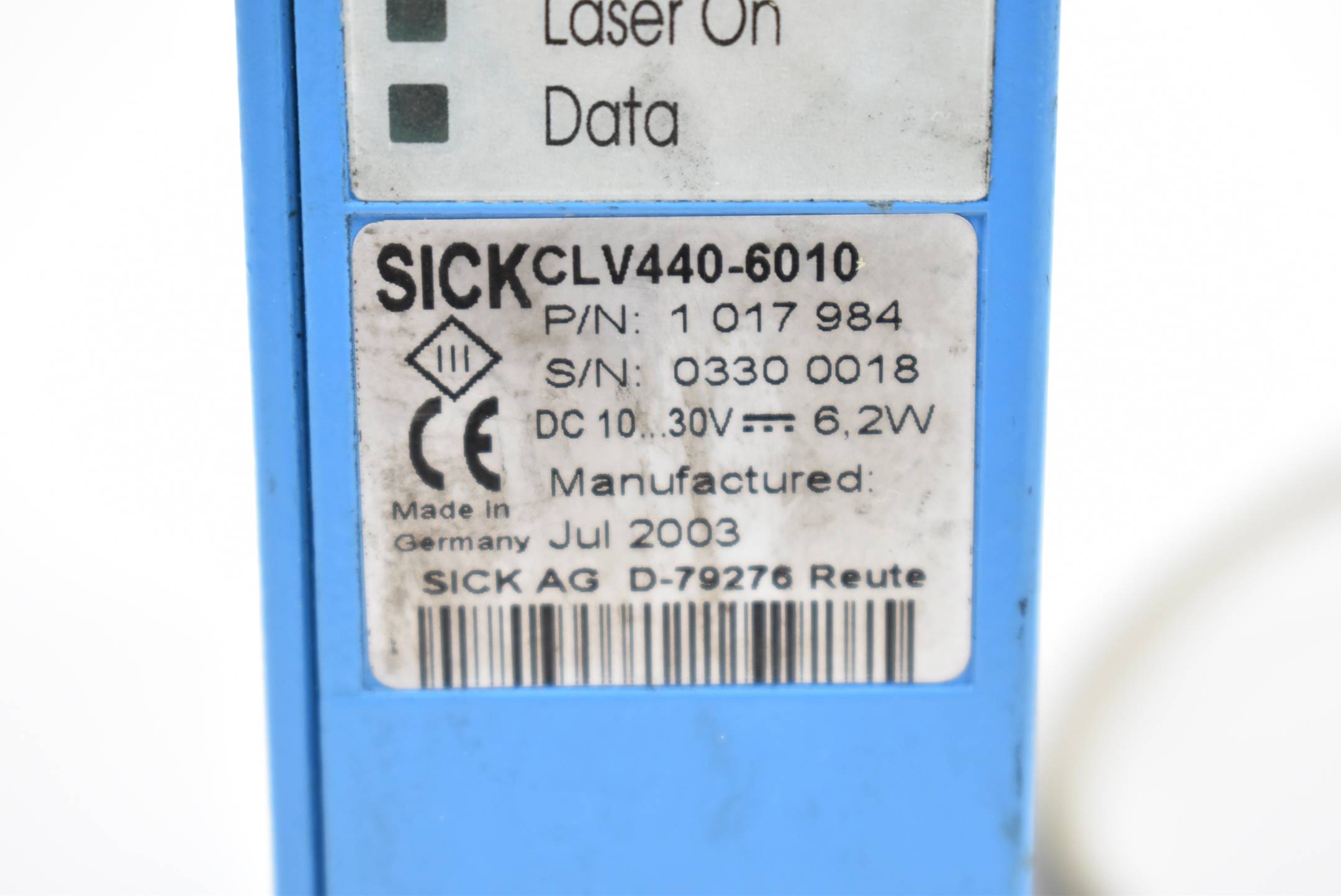 Sick Barcodescanner CLV440-6010 ( 1017984 )