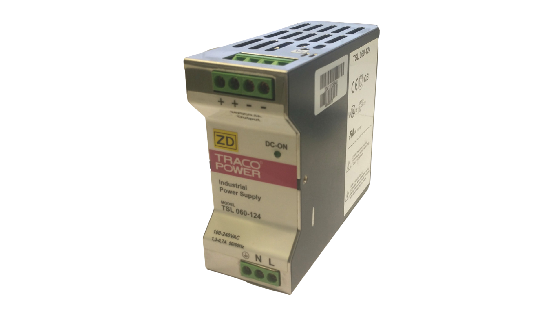Traco Power Power Supply  24VDC/2,5A TSL 060-124