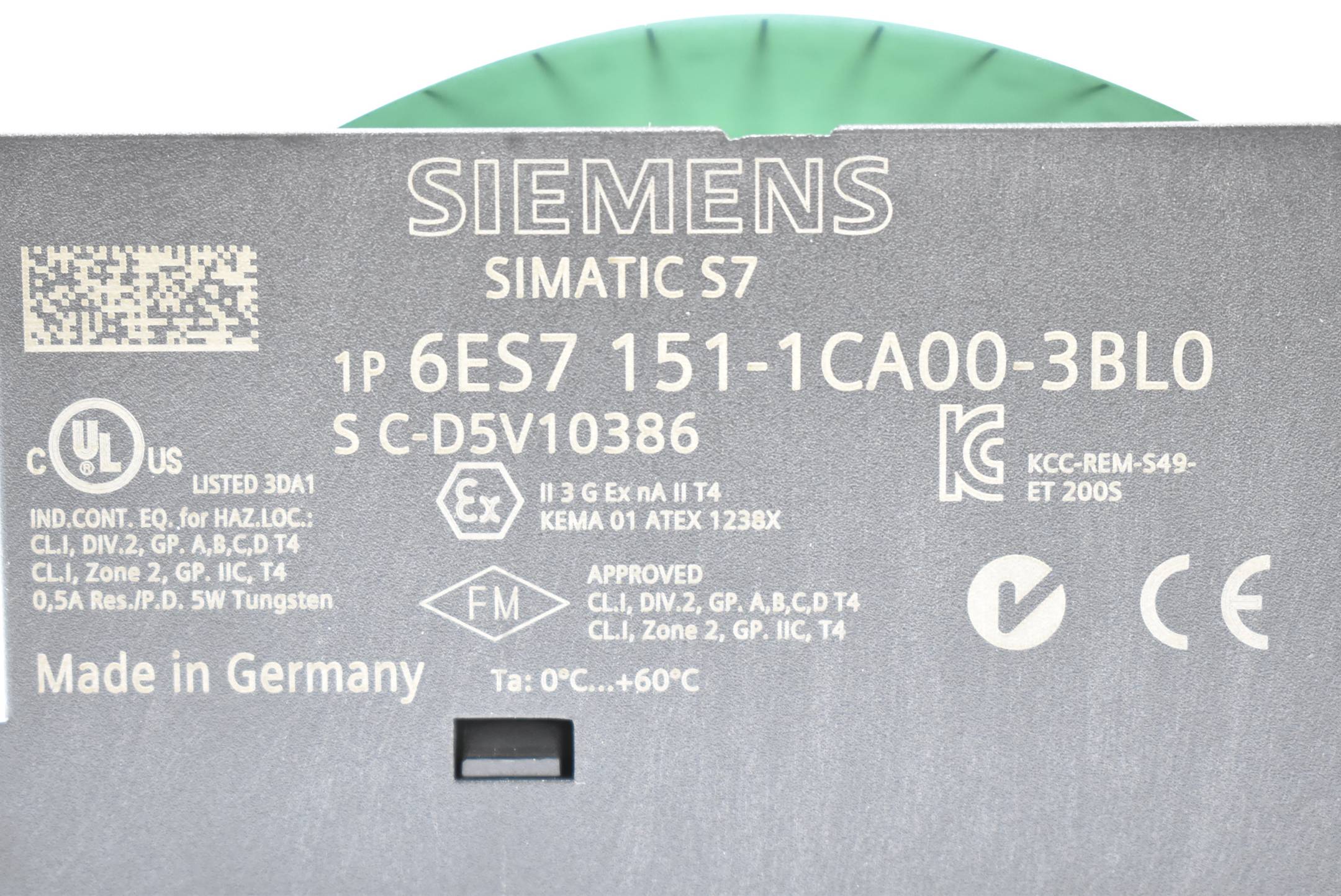 Siemens ET 200S Compact 6ES7 151-1CA00-3BL0 ( 6ES7151-1CA00-3BL0 ) E4