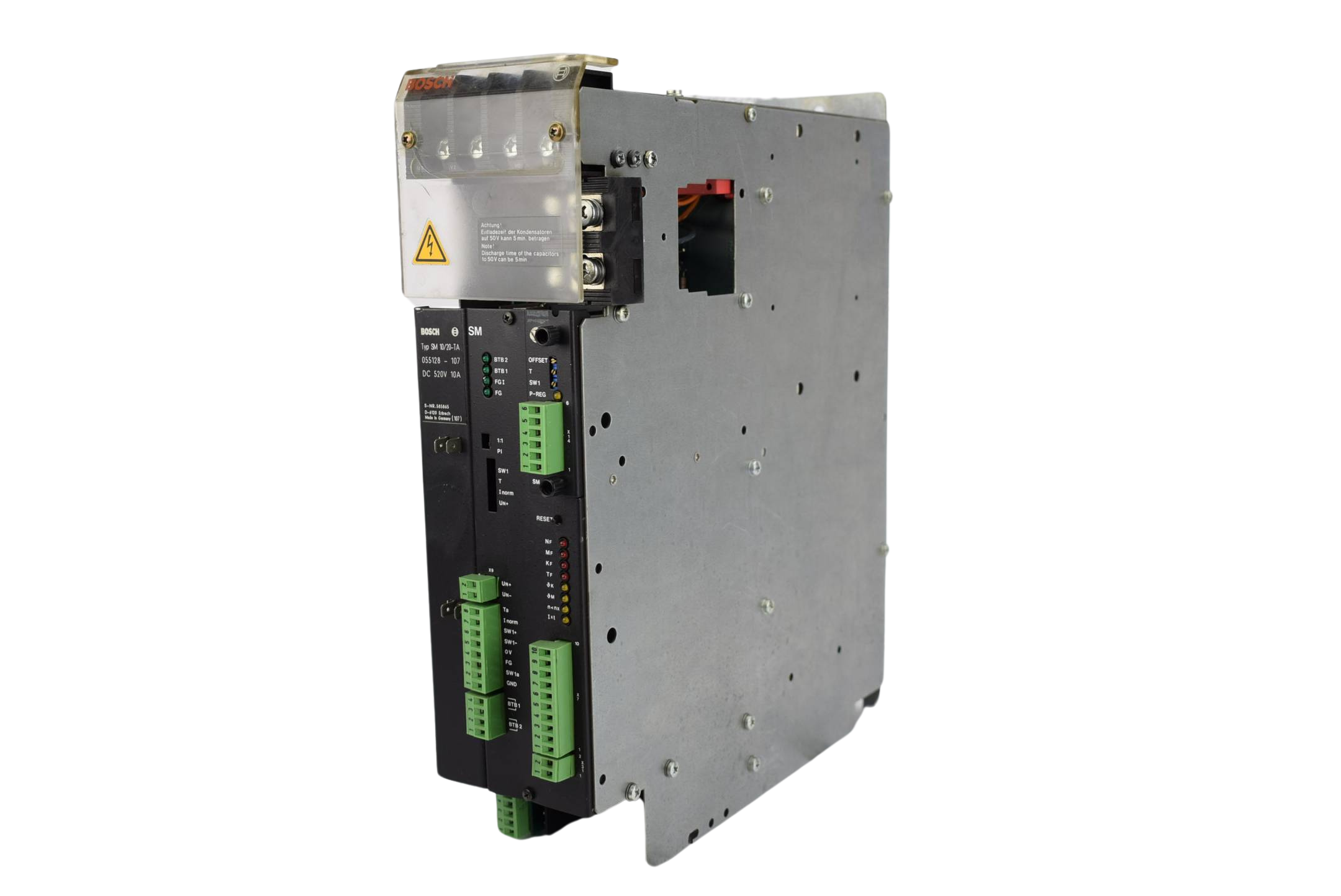 Rexroth Bosch Servo Modul SM 10/20-TA 1 DC 520V ( 055128-107 )
Rexroth Bosch Servo Modul SM 10/20-TA 1 DC 520V ( 055128-107 )