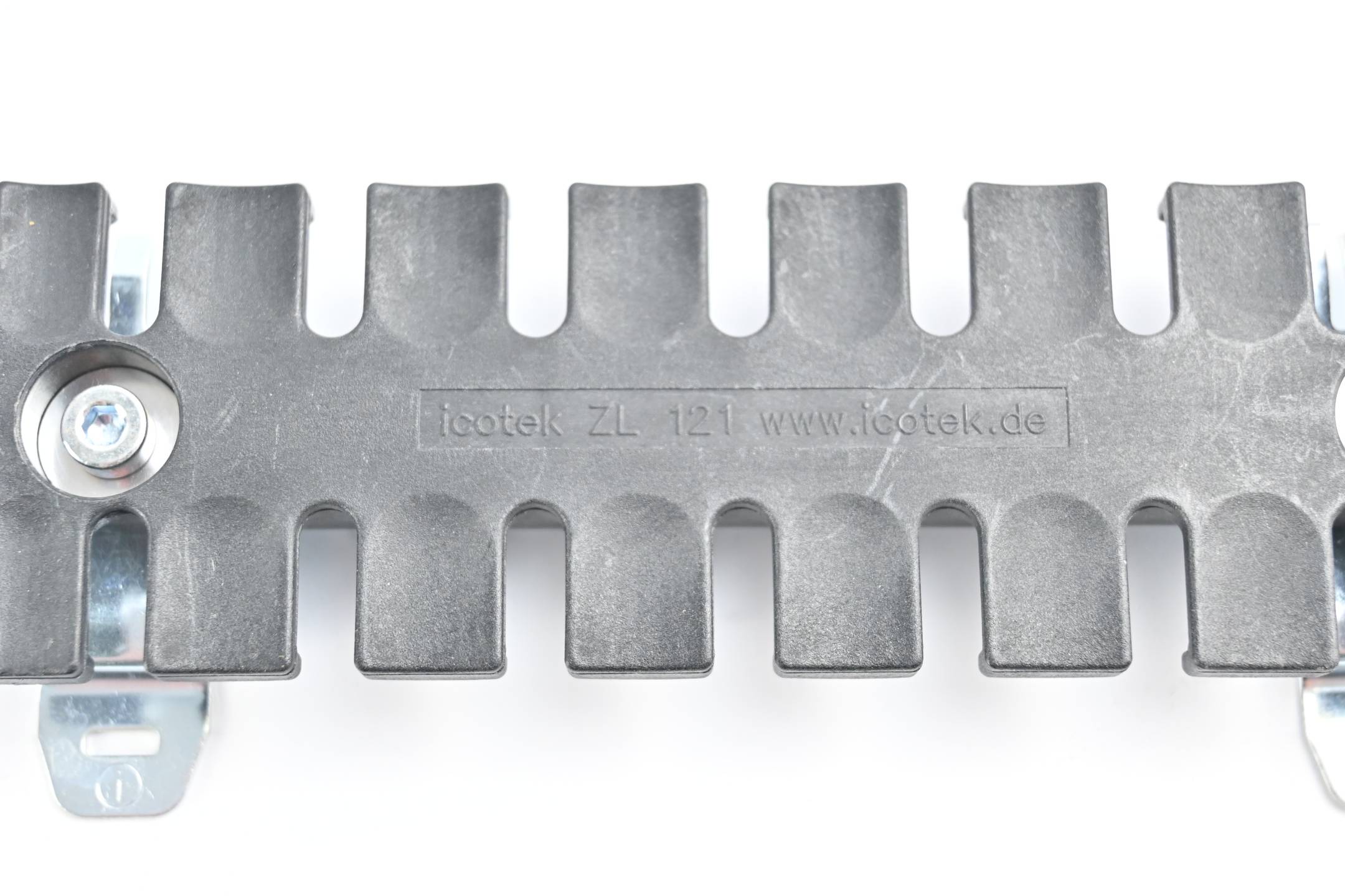 Icotek 50 Stück Zugentlastungsleiste Schwarz ZL 121 ( ZL121 )