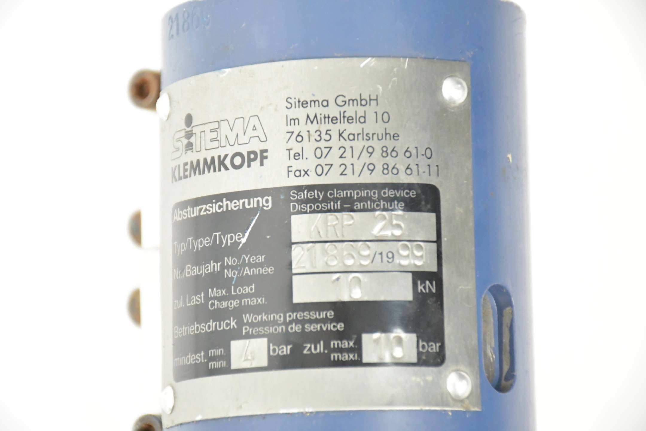 Sitema Absturzsicherung KRP 25
