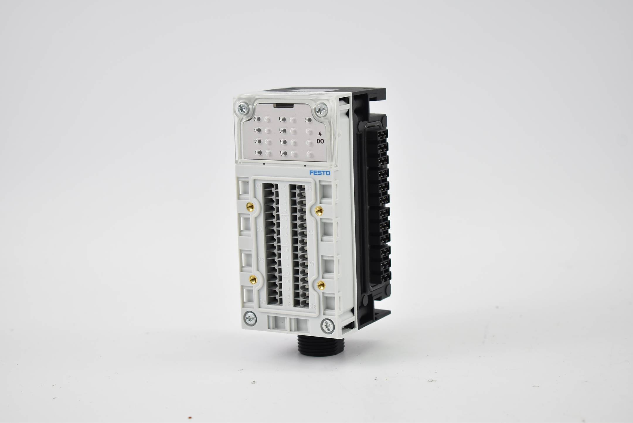 Festo Anschlussblock CPX-AB-8-KL-4POL + Verkettungsblock CPX-GE-EV-S-7/8-5POL