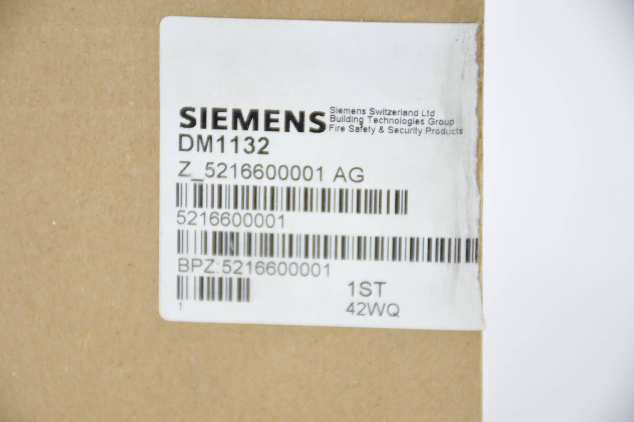 Siemens Handfeuermelder DM1132 ( Z_5216600001 AG ) DM 1132 52166