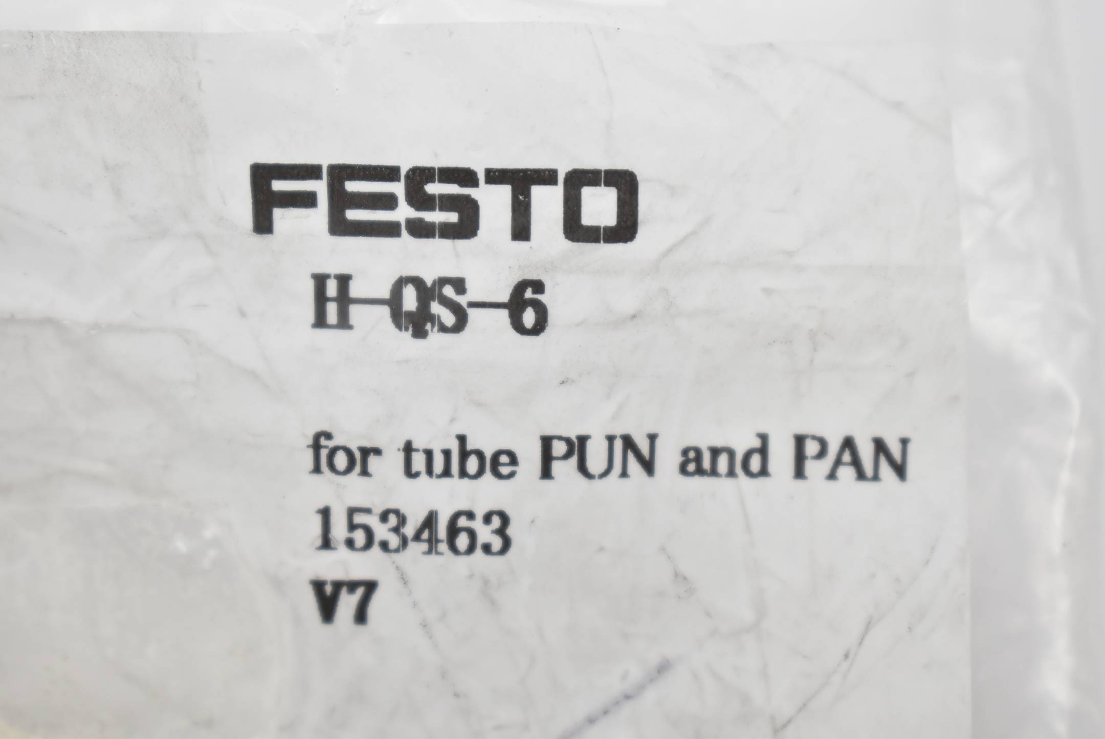 Festo Rückschlagventil H-QS-6 ( 153463 ) VE 2 Stück