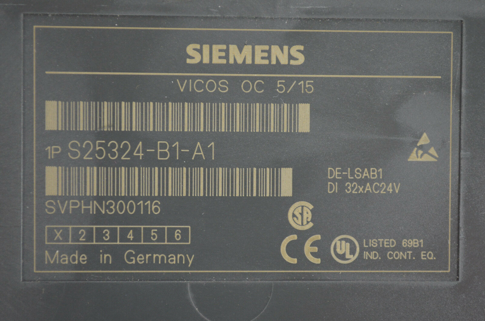 Siemens simatic S7 S25324-B1-A1 / E1