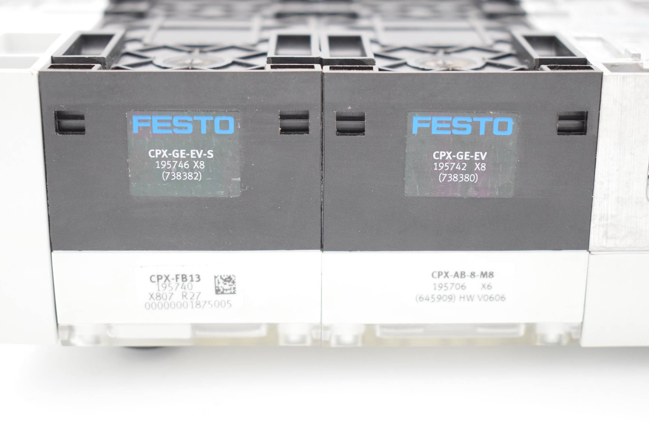 Festo Ventilinsel mit mehreren Modulen CPX-GE-EV-S, CPX-GE-EV, CPX-FB13