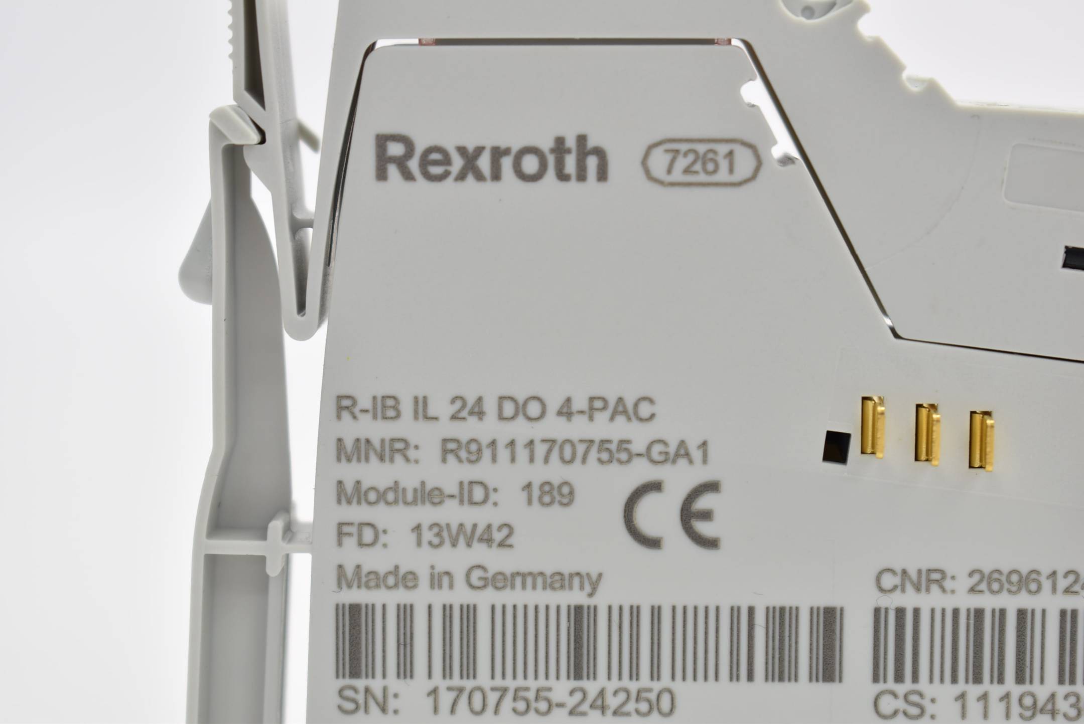 Rexroth Inline Eingangsklemme R-IB IL 24 DO 4-PAC ( R911170755-GA1 )