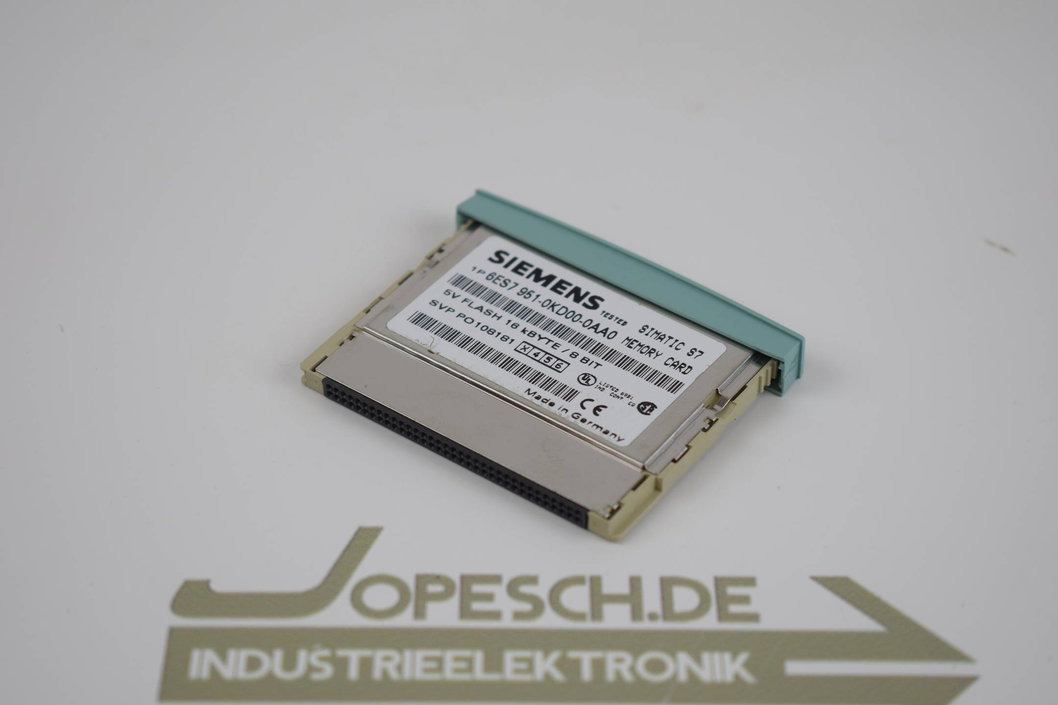 Siemens simatic S7 Memory Card 6ES7 951-0KD00-0AA0 ( 6ES7951-0KD00-0AA0 ) E3