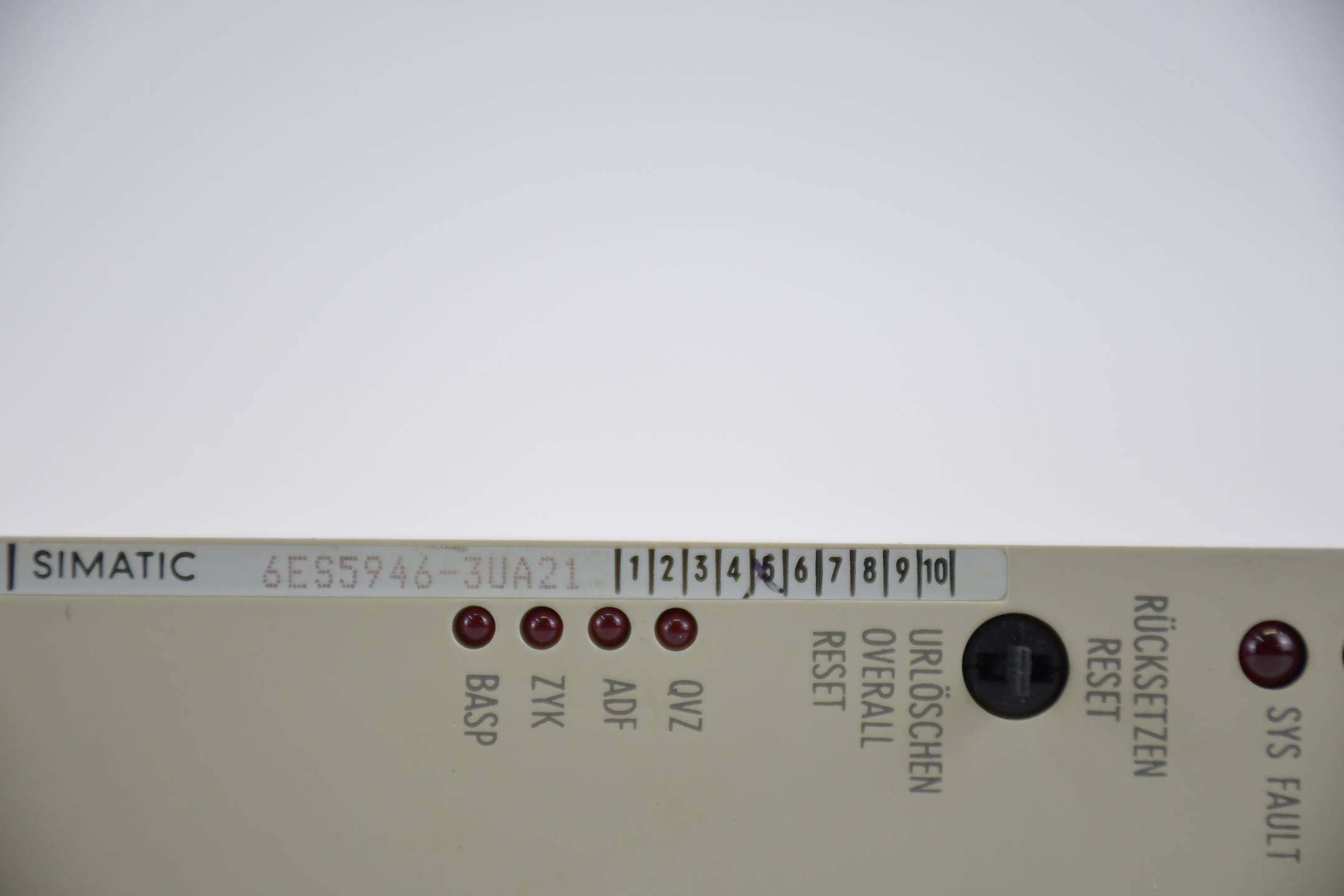 Siemens simatic S5 CPU 946/947 Zentralbaugruppe 6ES5946-3UA21 ( 6ES5 946-3UA21 )