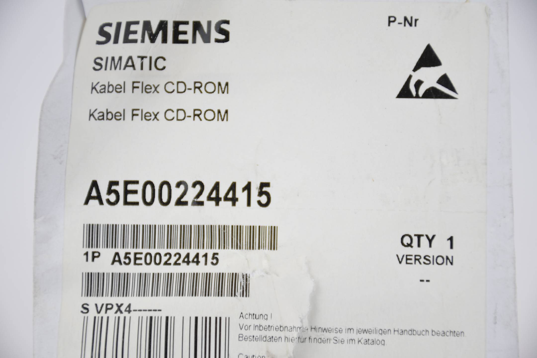 Siemens simatic PC Kabel Flex für PC 840 A5E00224415