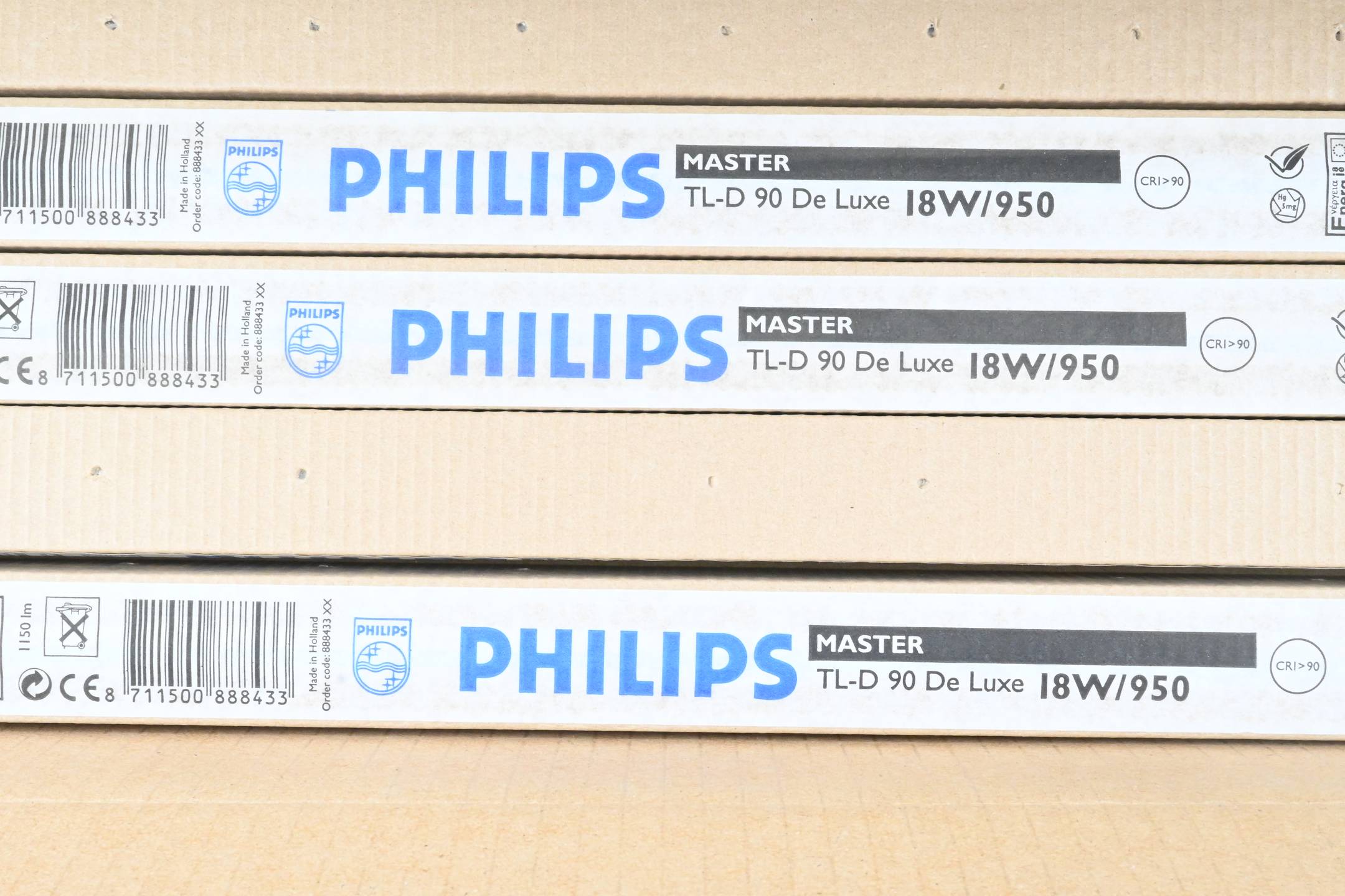 Philips Leuchtstoffröhre Master TL-D 90 De Luxe 18W/950 ( 888433 25 ) 5 Stück