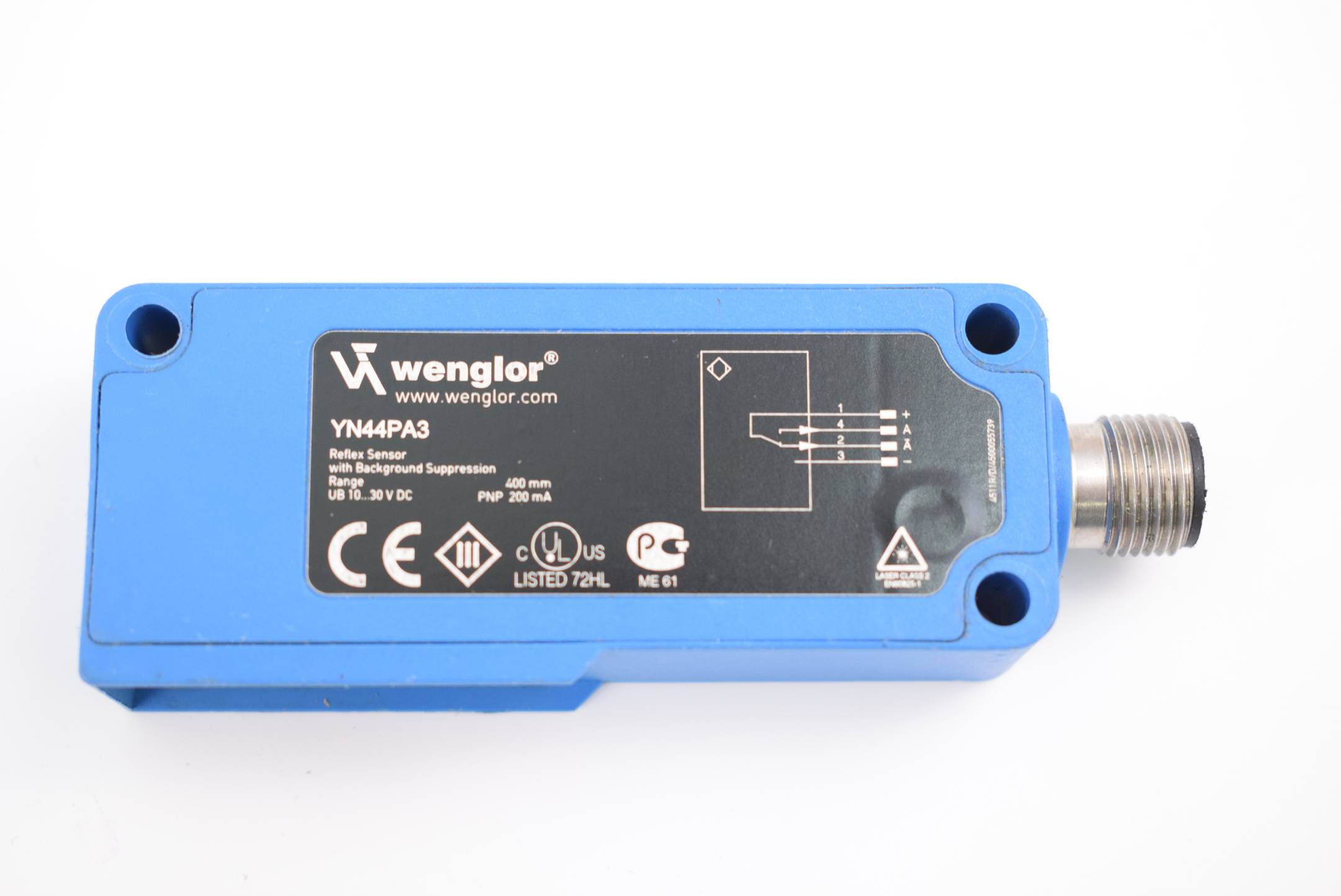 Wenglor Reflex Sensor YN44PA3 