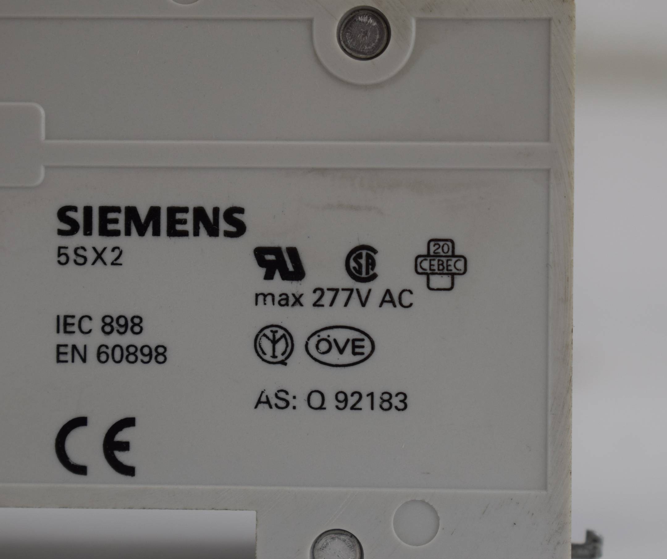 Siemens Leistungsschutzschalter 5SX21 C4 ( HS 5SX91 ) 