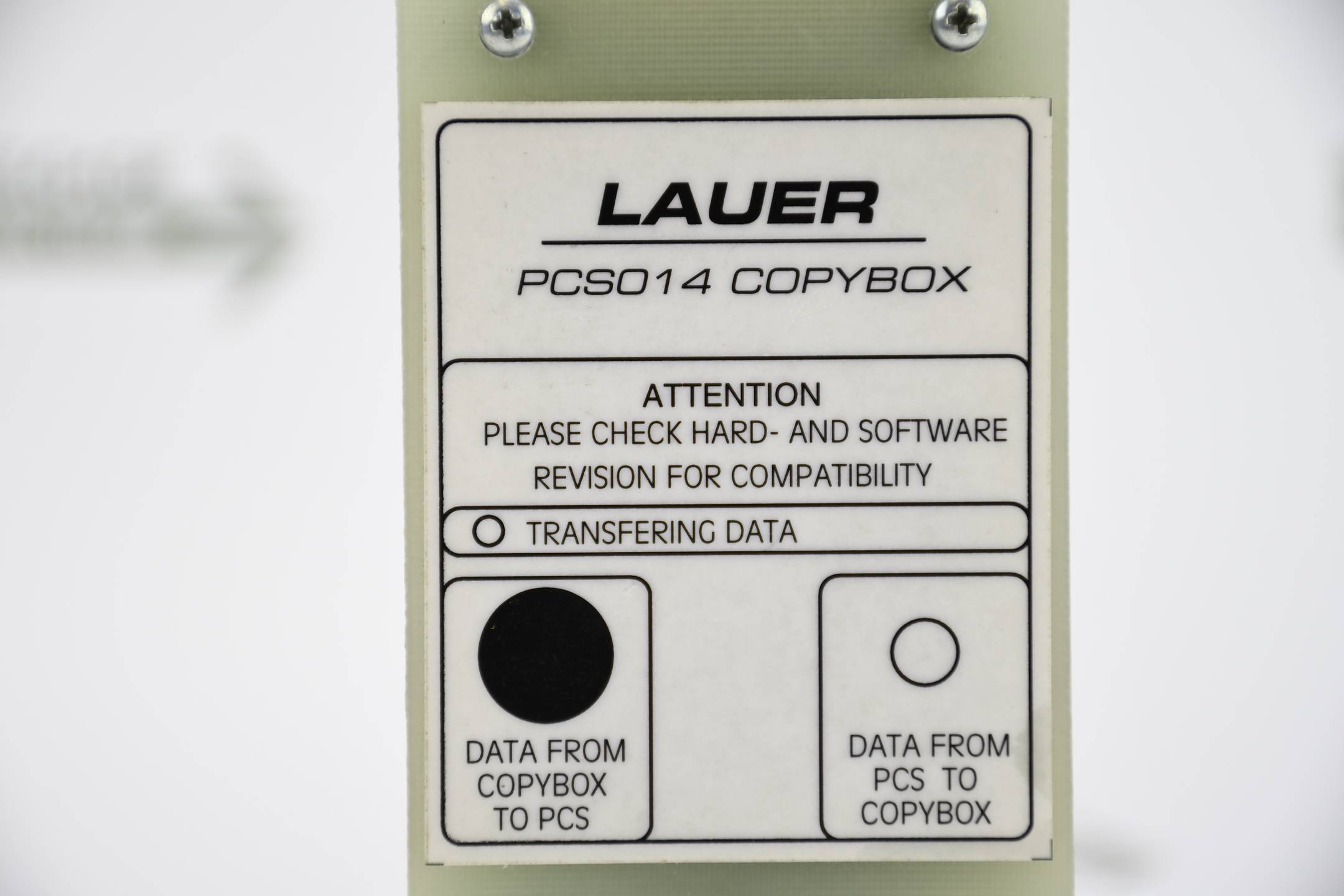 Lauer Copybox PCSO14 ( PCS 014 ) PG 014
