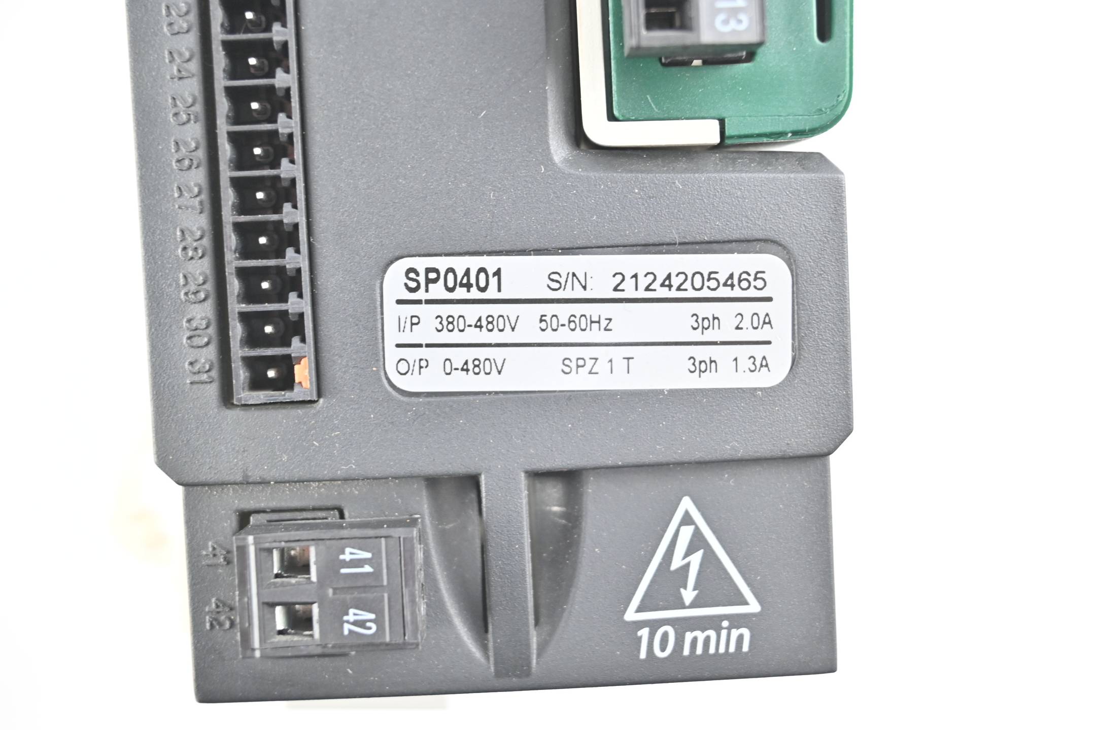 Emerson Control Techniques Unidrive SP0401 inkl. SM-Keypad STDV44 + STDV45