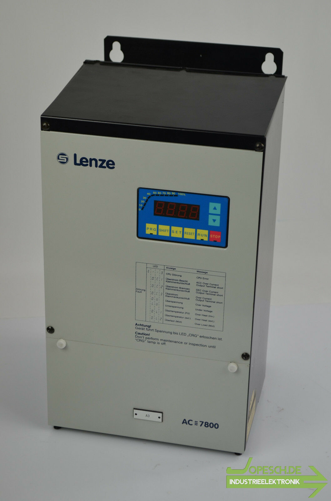 Lenze AC7800 Frequenzumrichter 7812.2 