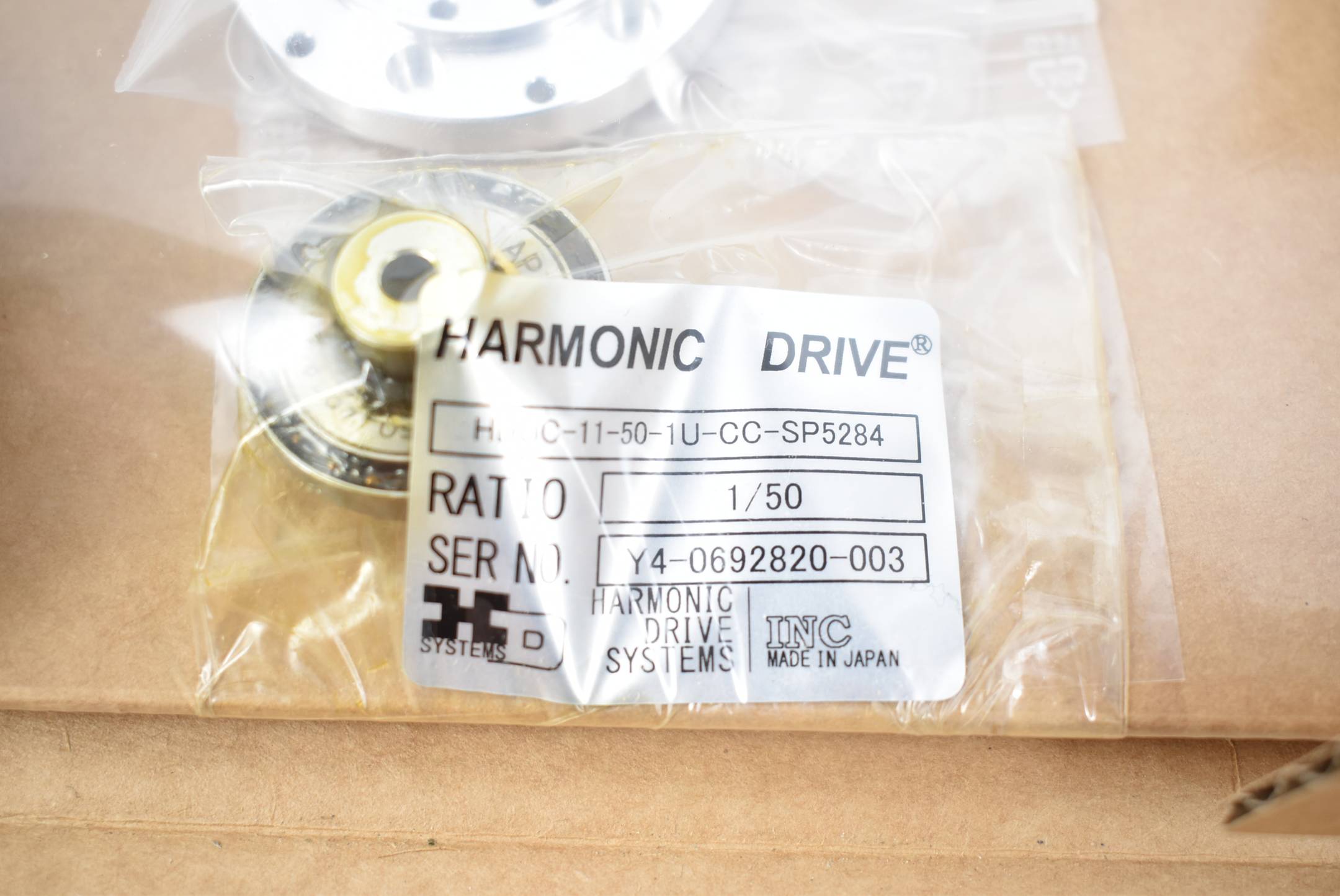 Harmonic Drive HDUC-11-50-1U-CC-SP + HDUC-11-50-1U-CC-SP5284